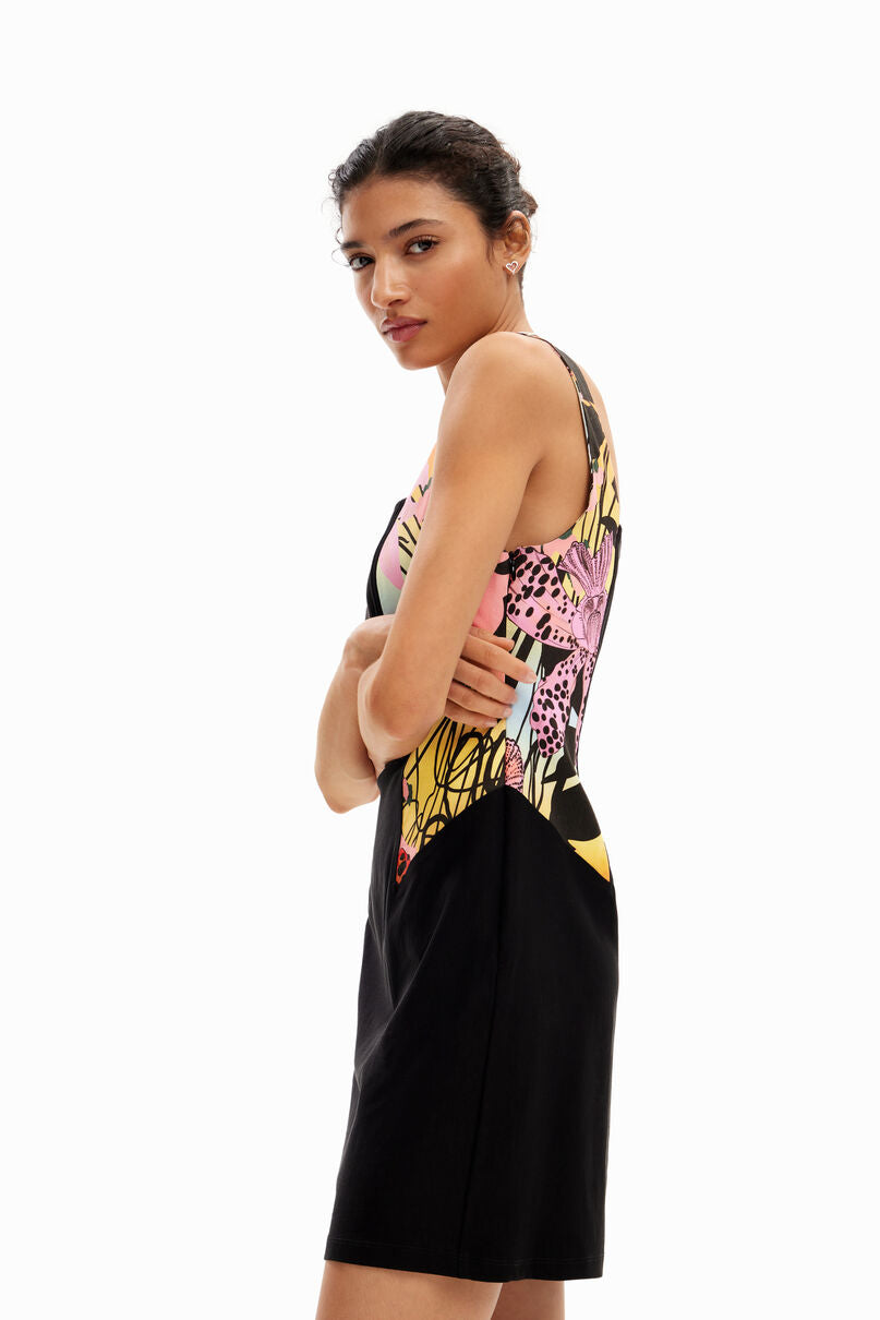 Orchid mini dress