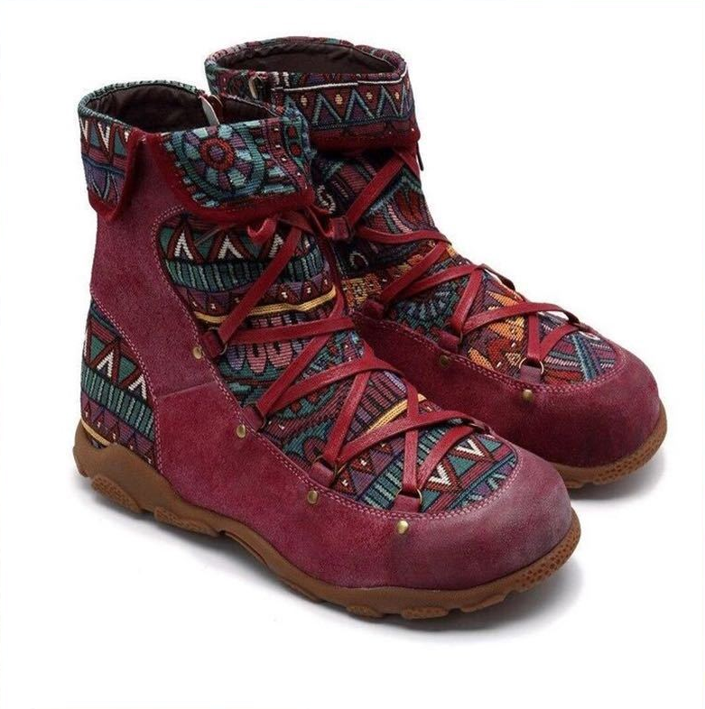 Bohemia Damen Lederstiefel