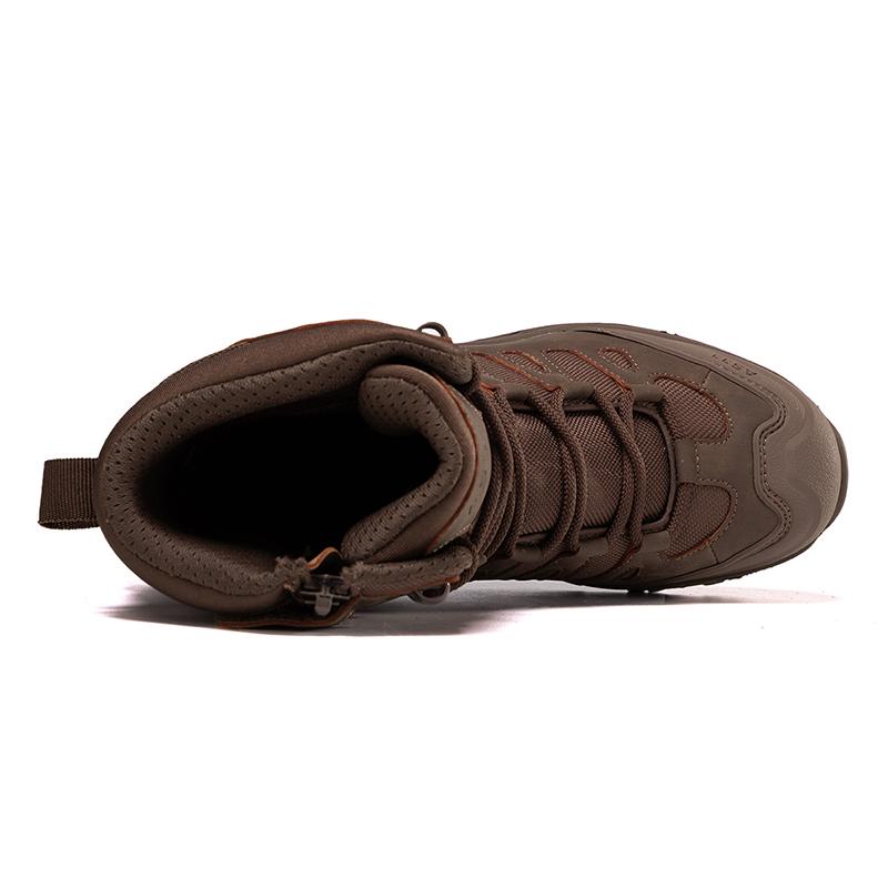 Militärische taktische Herren-Arbeitsstiefel, wasserdicht, rutschfest, pannensicher, knöchelhoch, Anti-Verstauchung