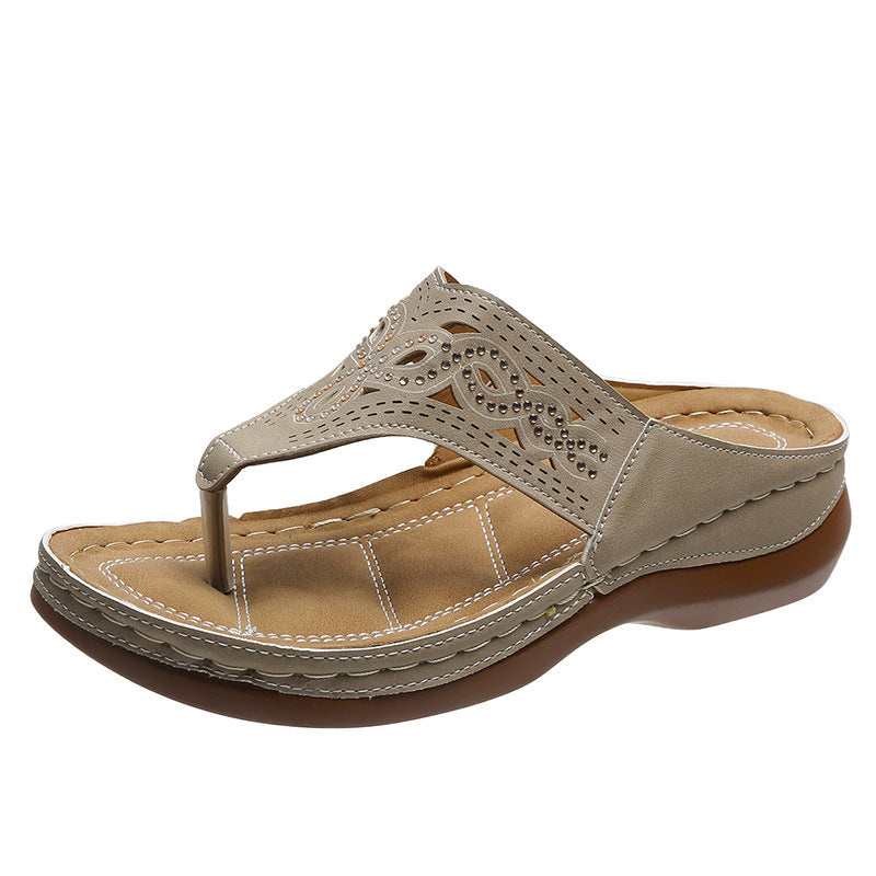 [Letzter Tag 50% RABATT] - 2023 Soft Bottom Massage Orthopädische Flip-Flops