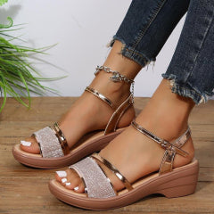 🔥LETZTER TAG 50% RABATT🔥NEUE ORTHOPÄDISCHE KEILSANDALEN FÜR DAMEN MIT OFFENER ZEHENPARTIE 2024