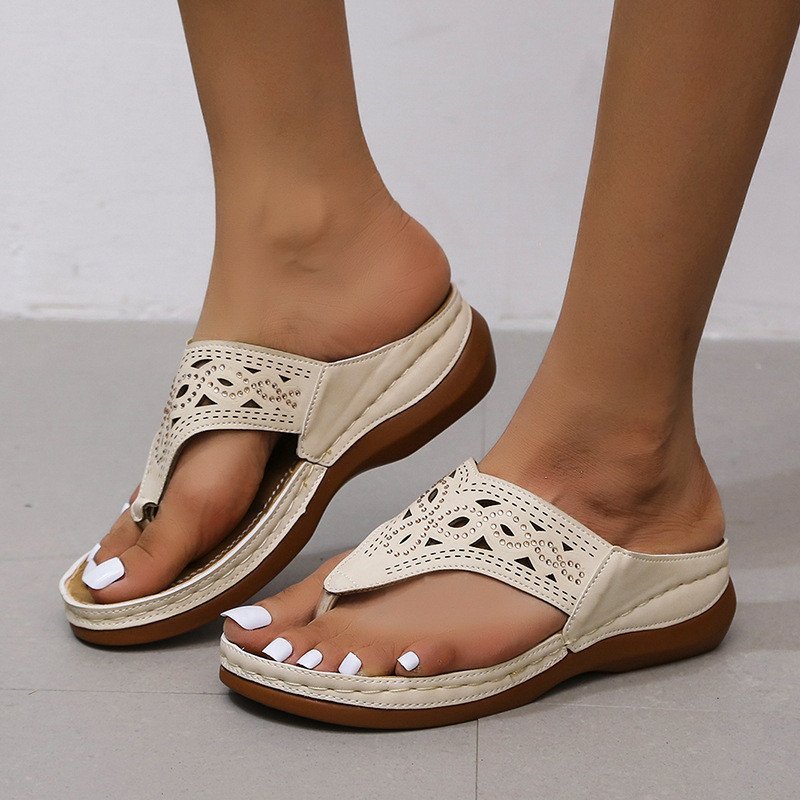 [Letzter Tag 50% RABATT] - 2023 Soft Bottom Massage Orthopädische Flip-Flops