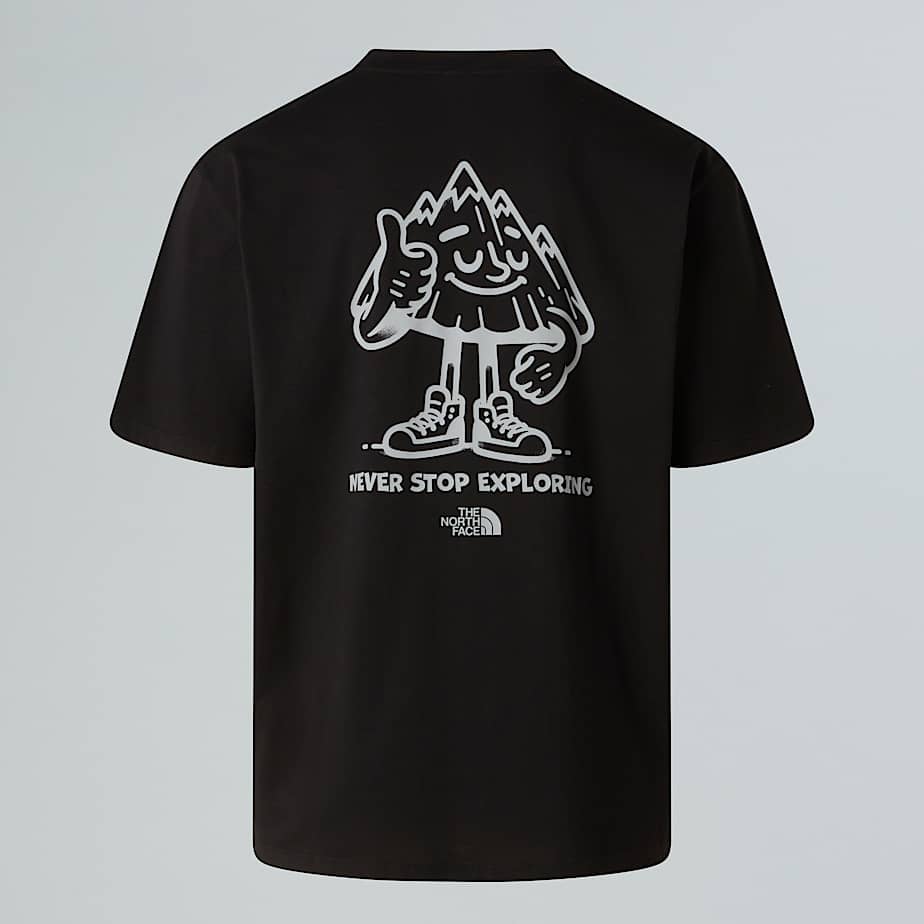Unisex Mountain Fun Oversized T-Shirt