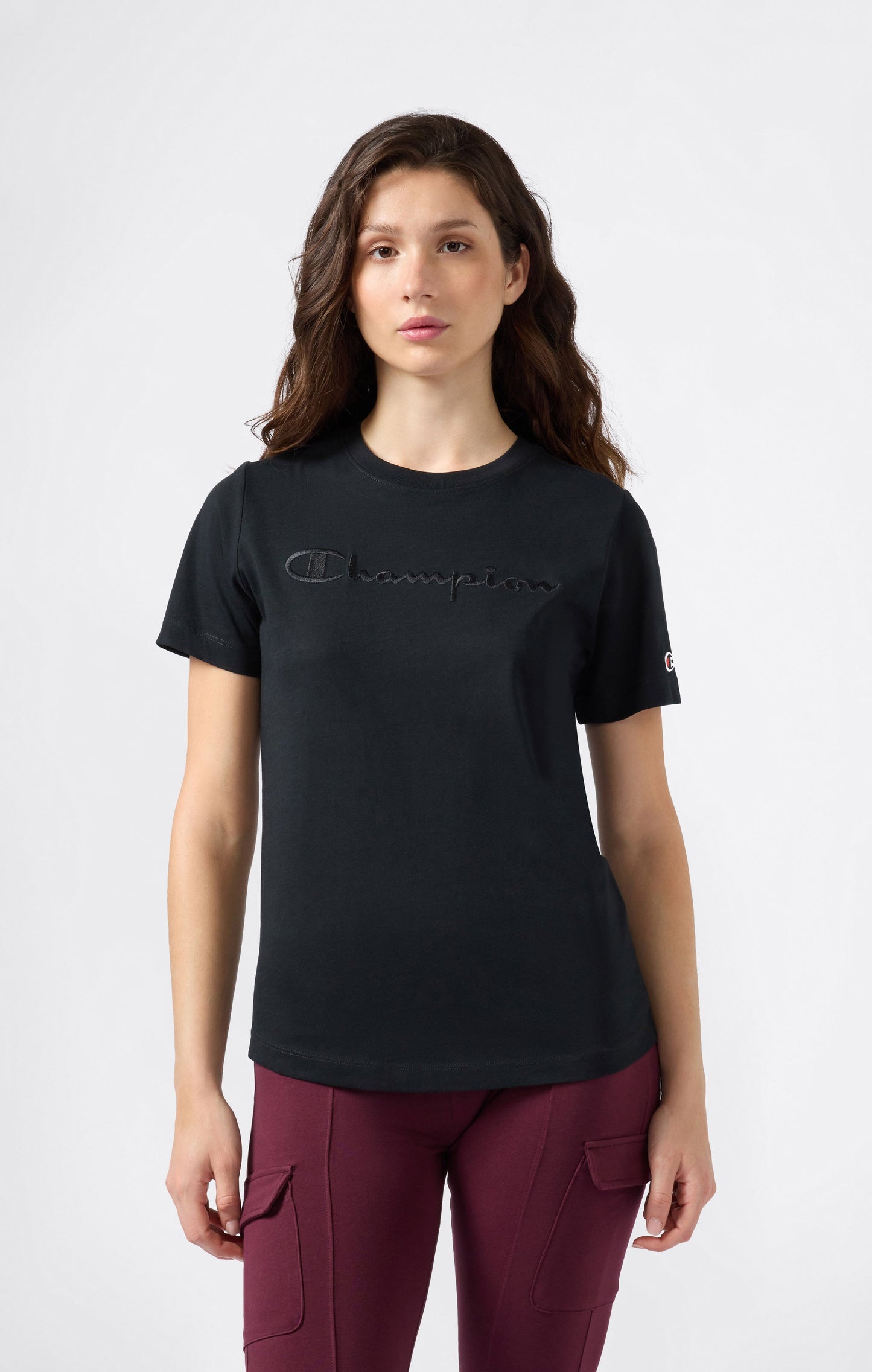 Women's Script Logo T-Shirt Icons