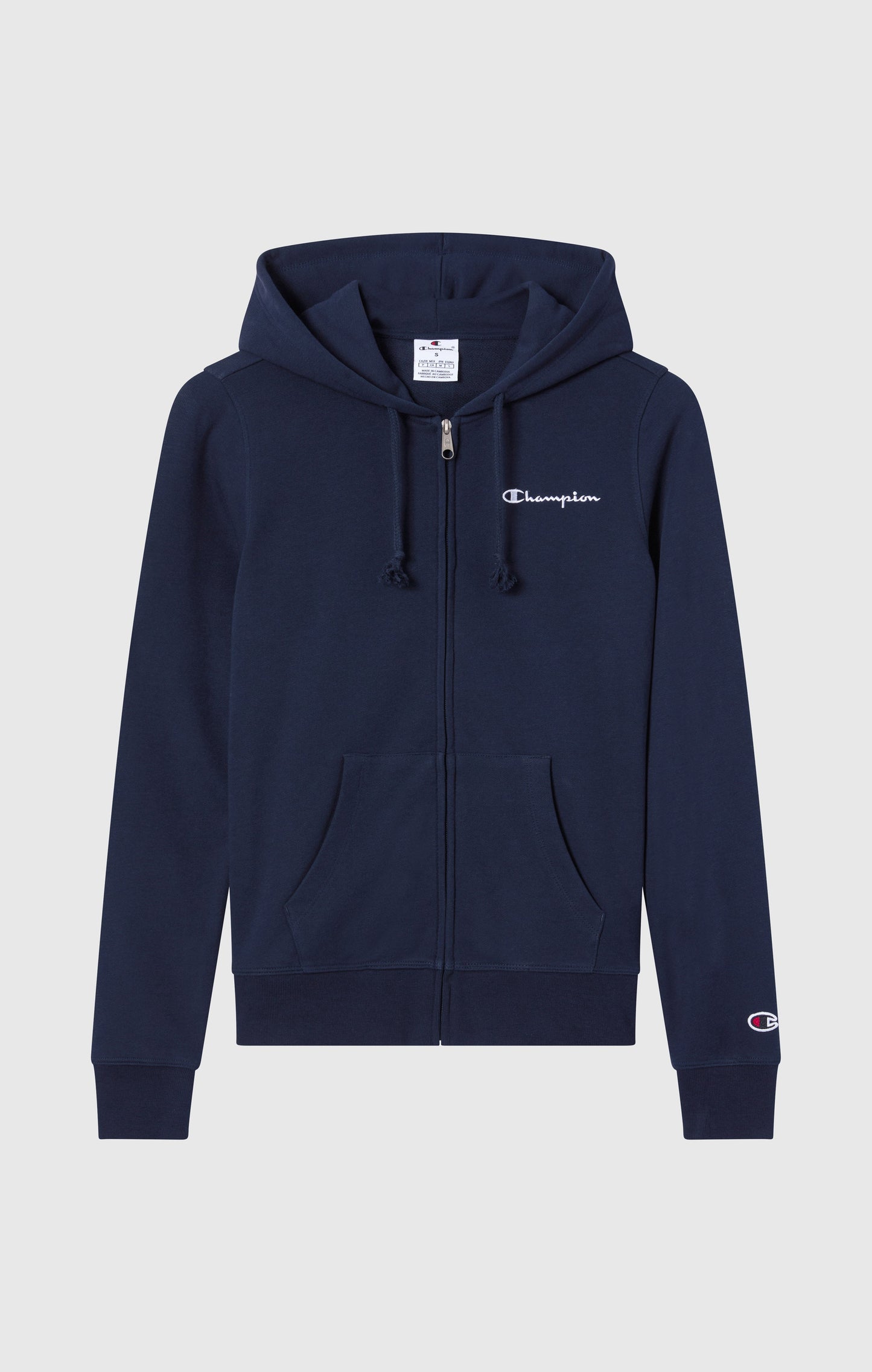 Damen-Kapuzenjacke mit Reißverschluss – Symbole