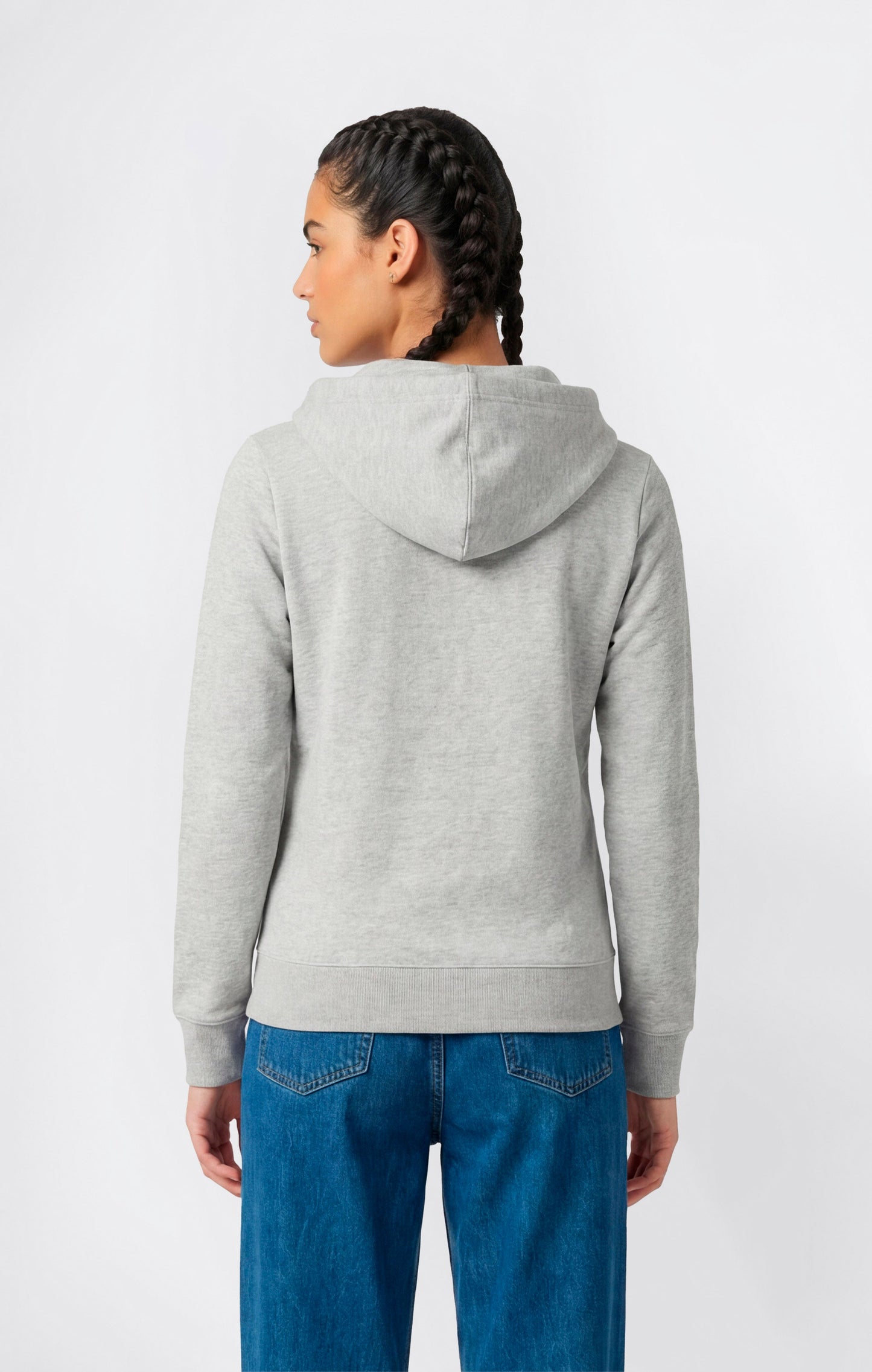 Women's Lightweight Full Zip Hoodie Icons