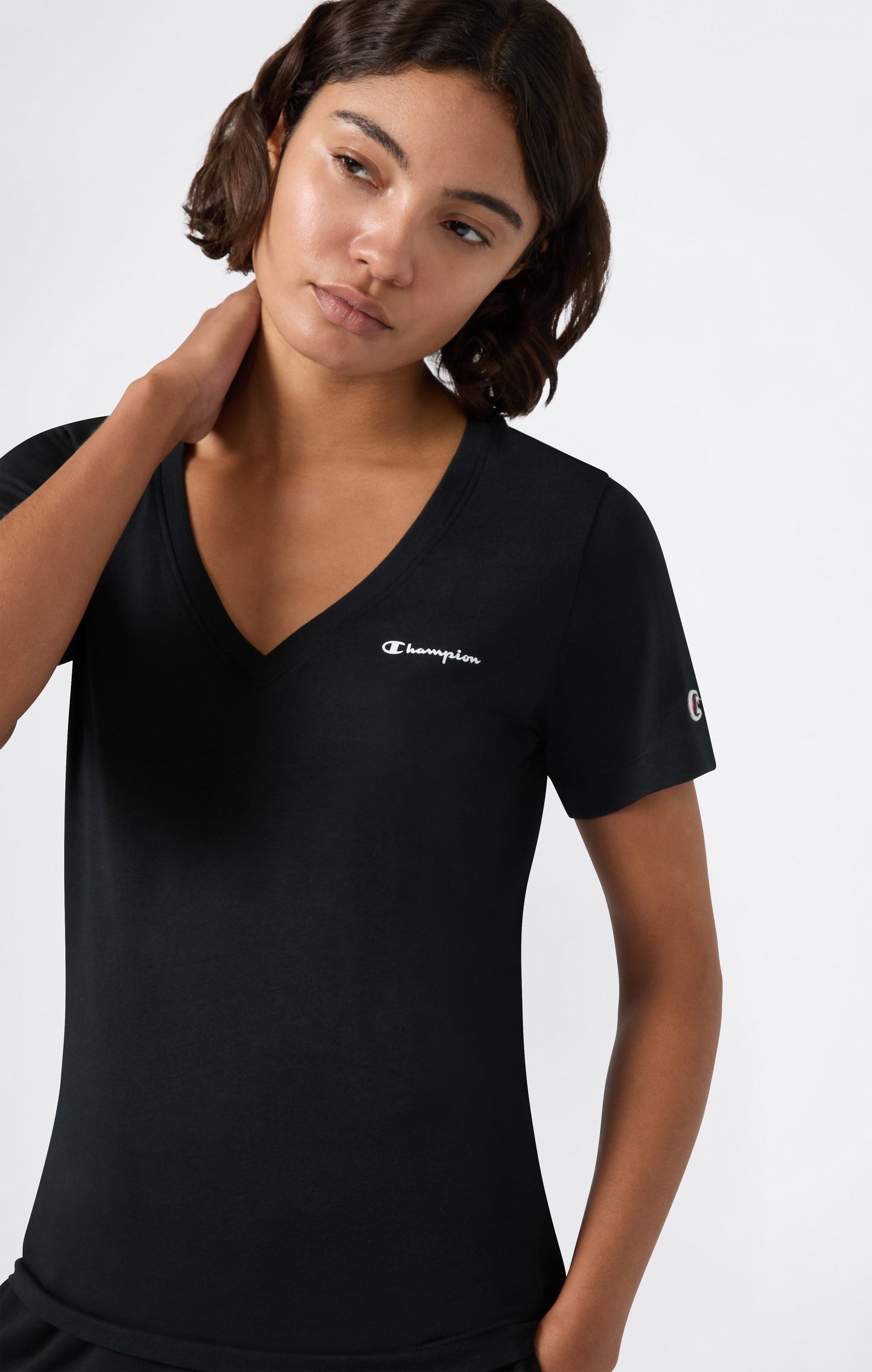 Women's V-Neck T-Shirt Icons
