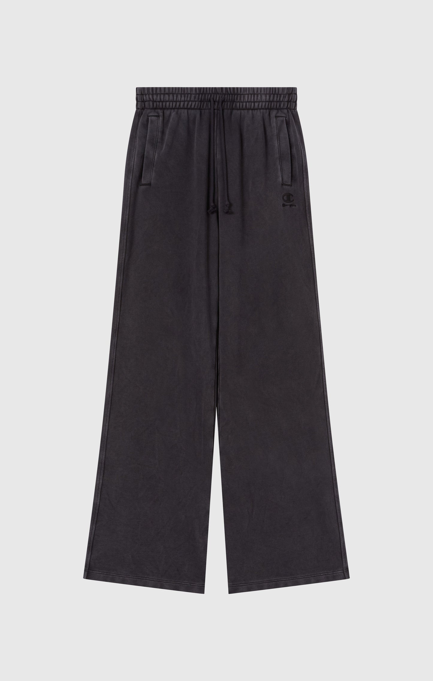 Damen Hose mit weitem Bein und Washed-Effekt-Icons