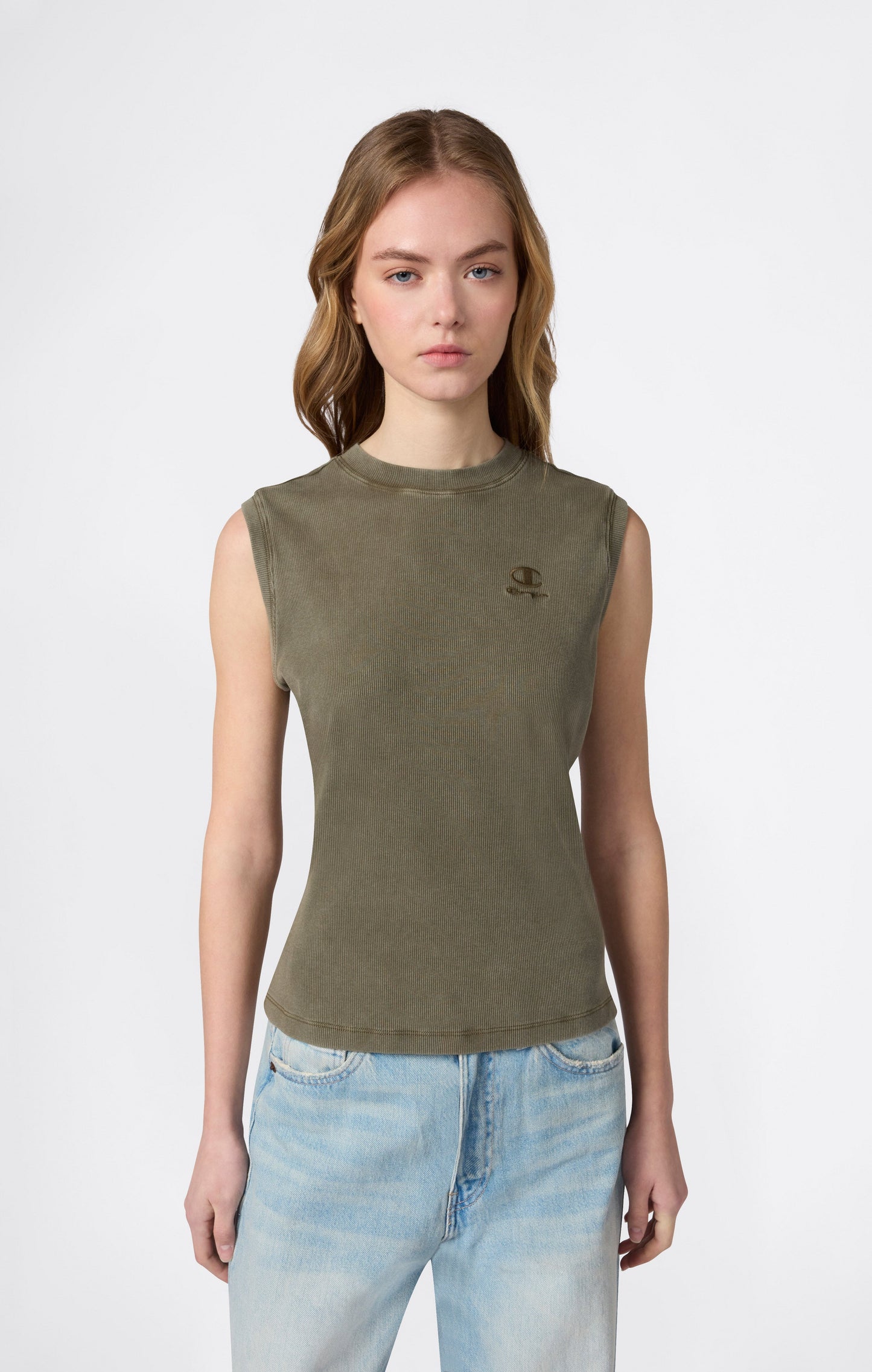 Women's Washed Effect Tank Top Icons