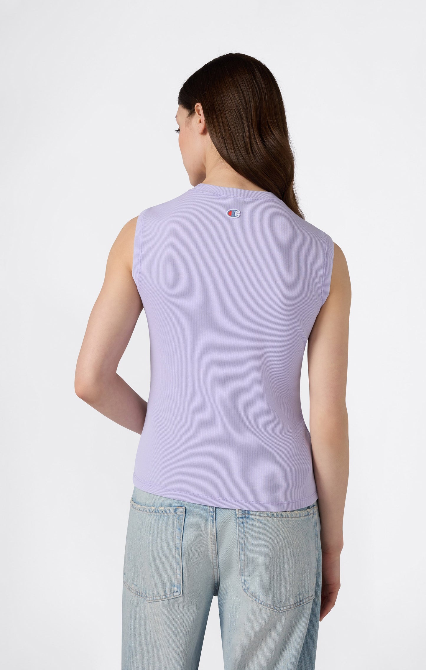 Damen-Tanktop-Icons mit verwaschenem Effekt