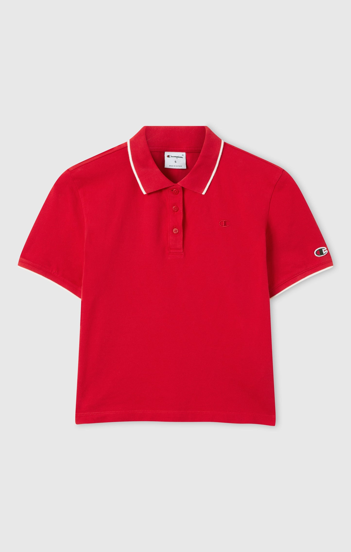 Women's Cropped Polo Shirt