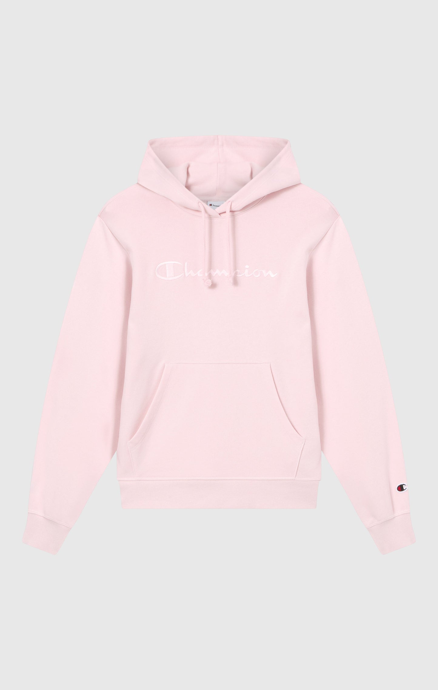 Women's Lightweight Hooded Sweatshirt with Tonal Embroidered Maxi Logo Icons