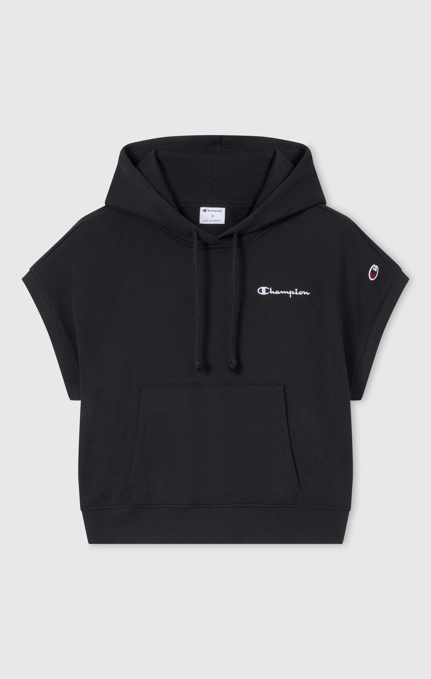 Women's Lightweight Short Sleeve Hooded Sweatshirt Icons