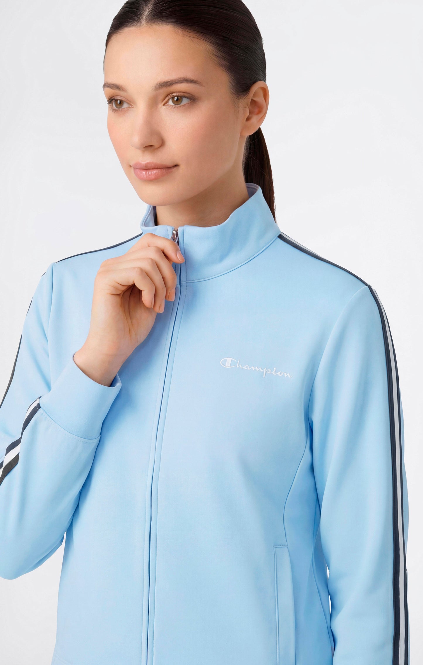 Women's Lightweight Full Zip Track Top Icons