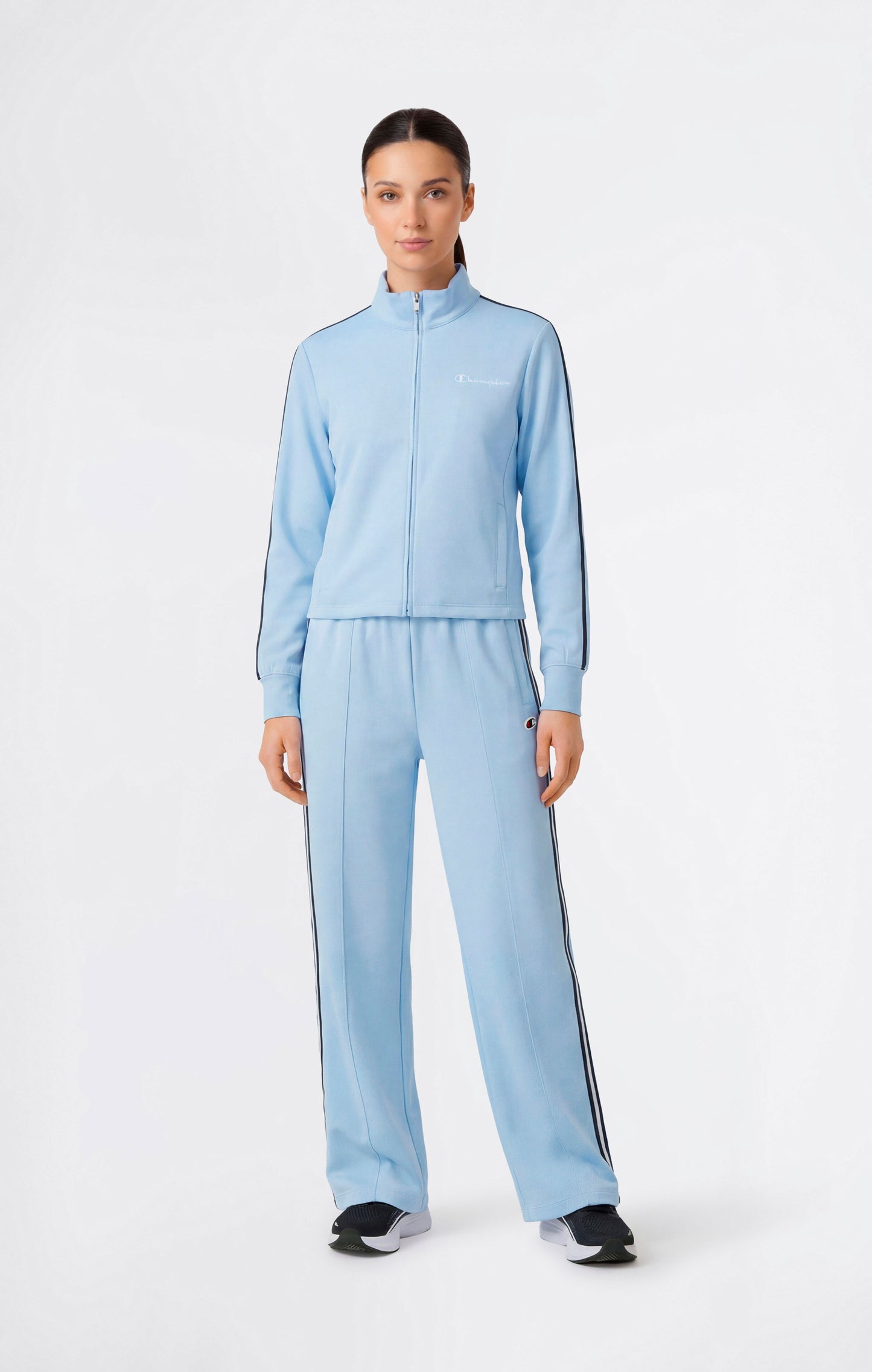 Women's Lightweight Full Zip Track Top Icons