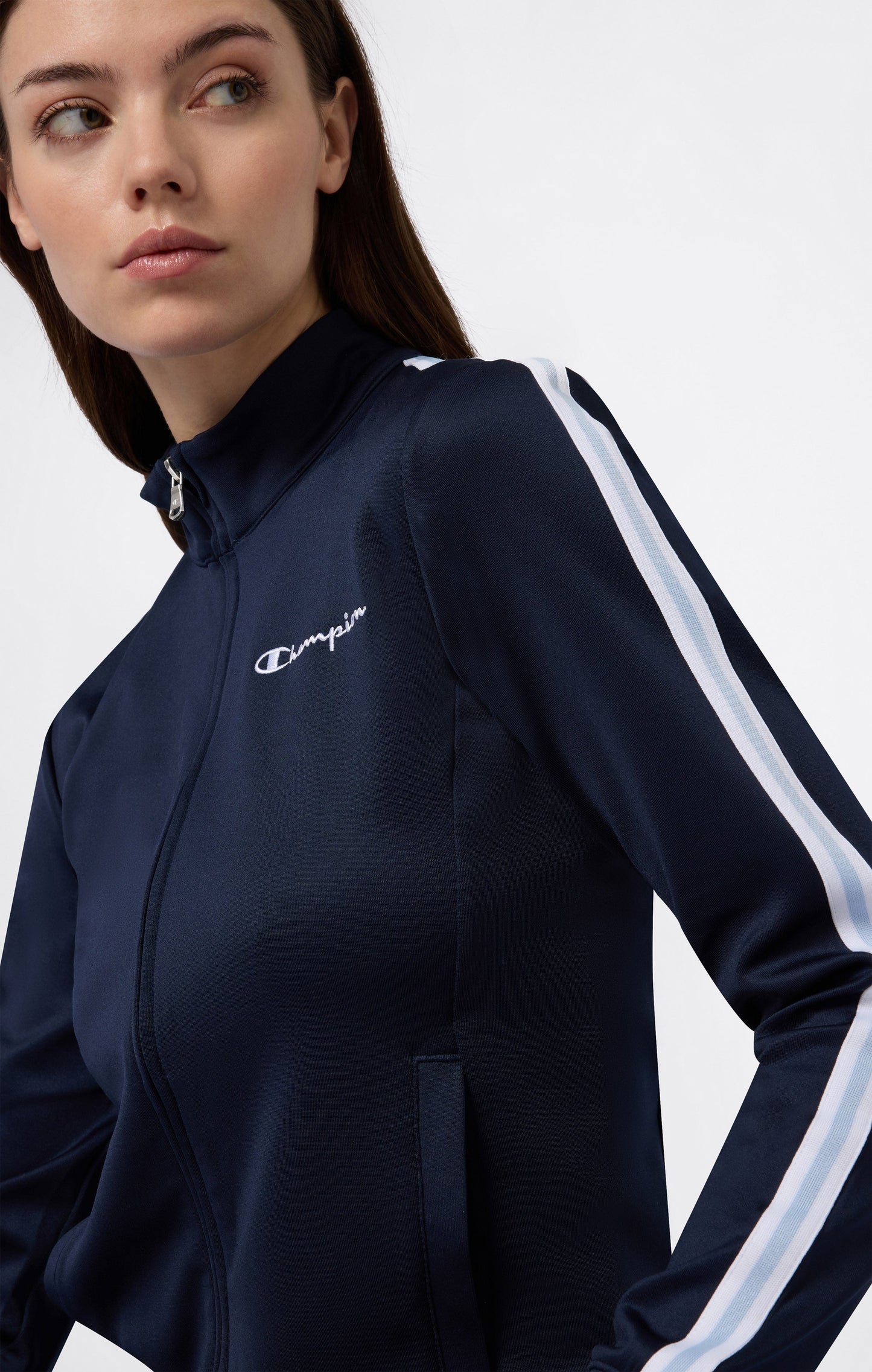 Women's Lightweight Full Zip Track Top Icons