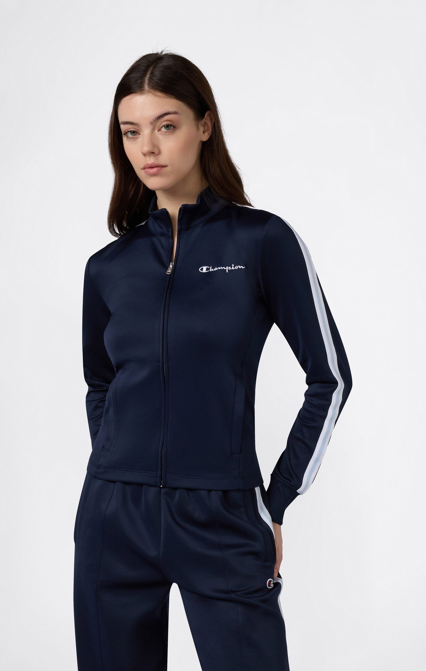 Women's Lightweight Full Zip Track Top Icons