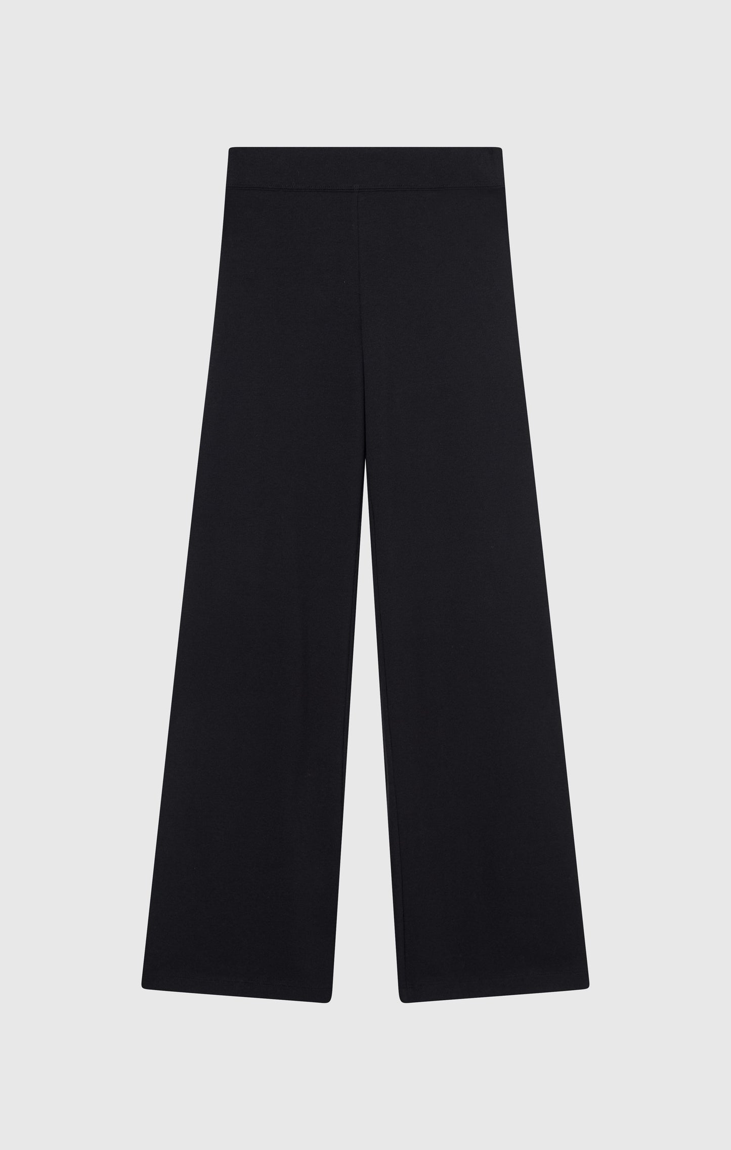 Damen Leichte Gerippte Hose mit Weitem Bein Icons