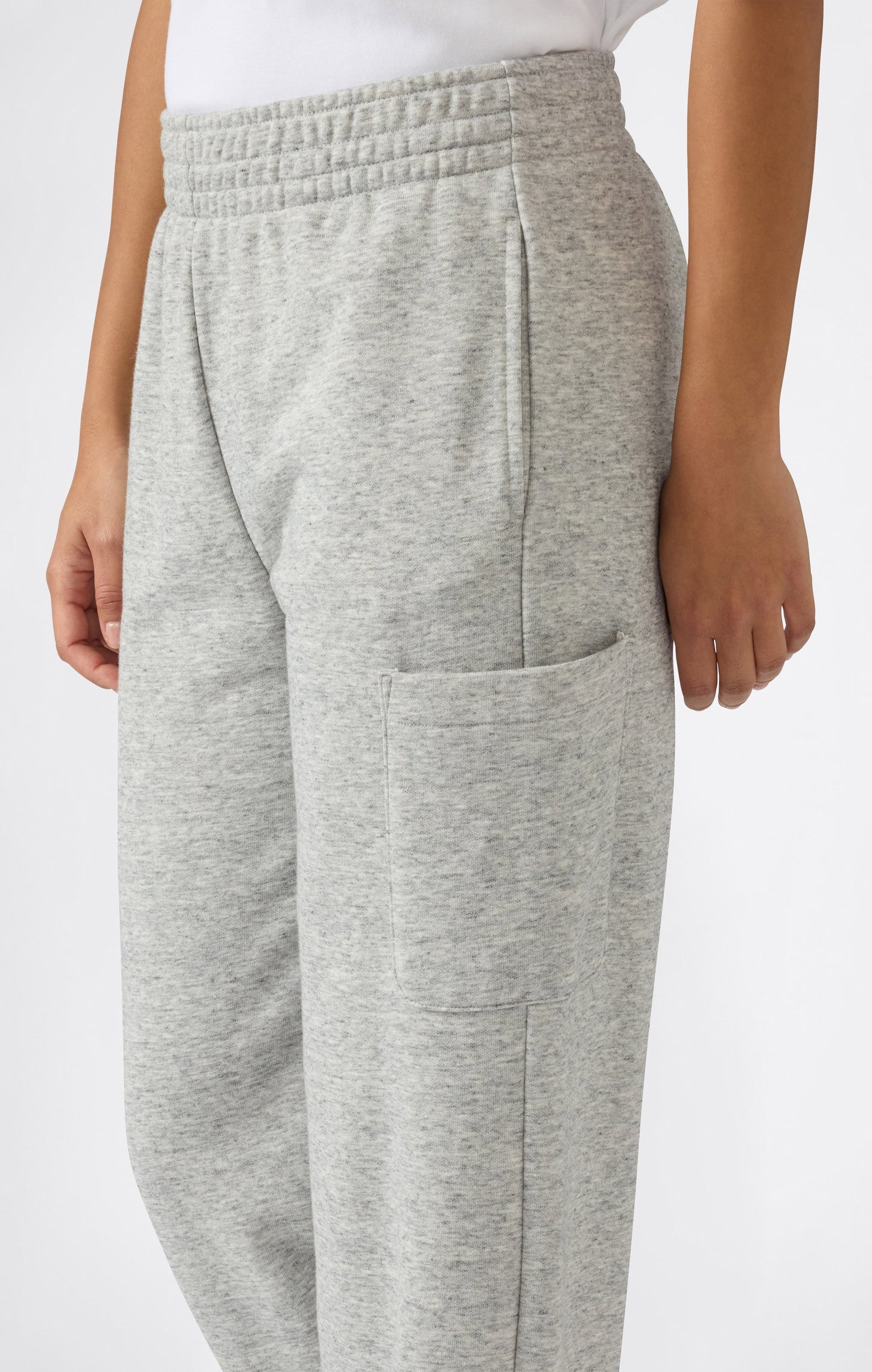 Women's Lightweight Wide Leg Fleece Jogger Pants Icons