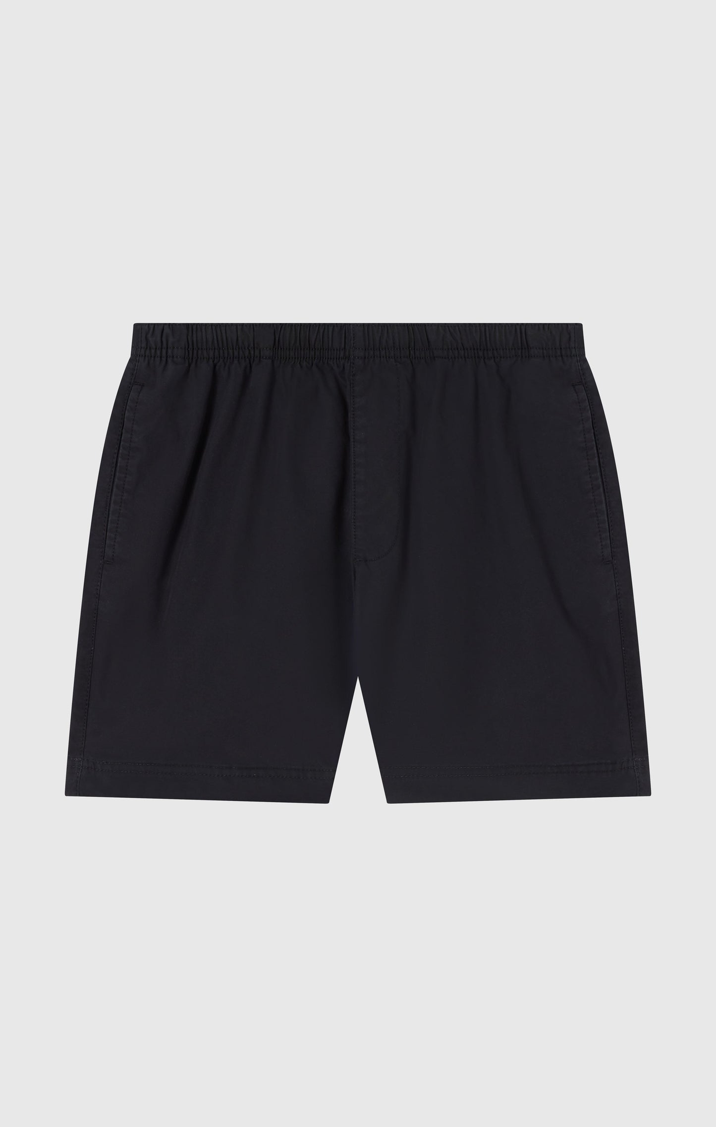 Damen-Shorts aus Baumwoll-Canvas, schmale Passform, Icons