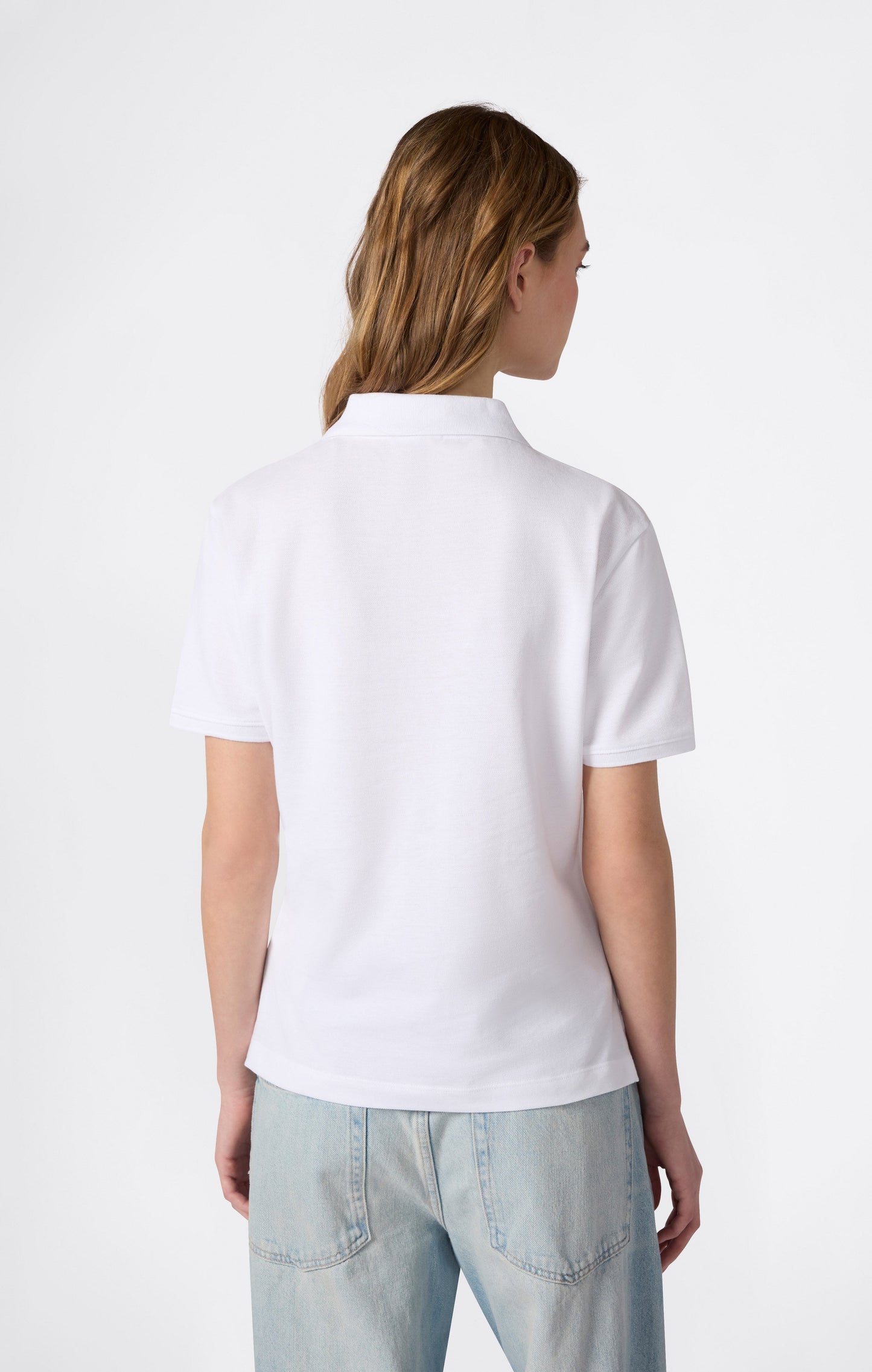 Damen Slim Fit Baumwoll-Piqué Polo Icons
