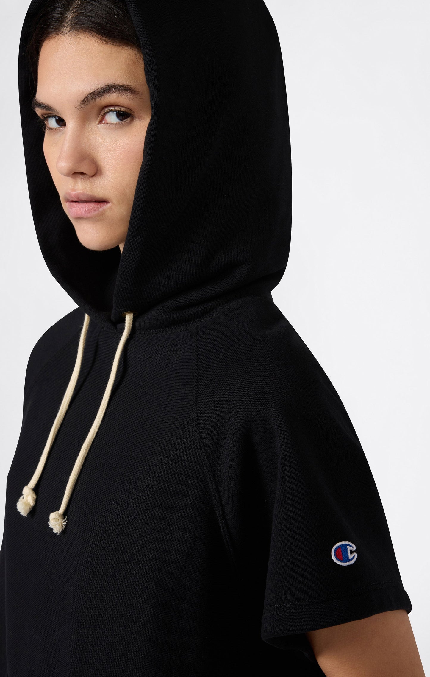 Women's Lightweight Reverse Weave Sleeveless Hoodie