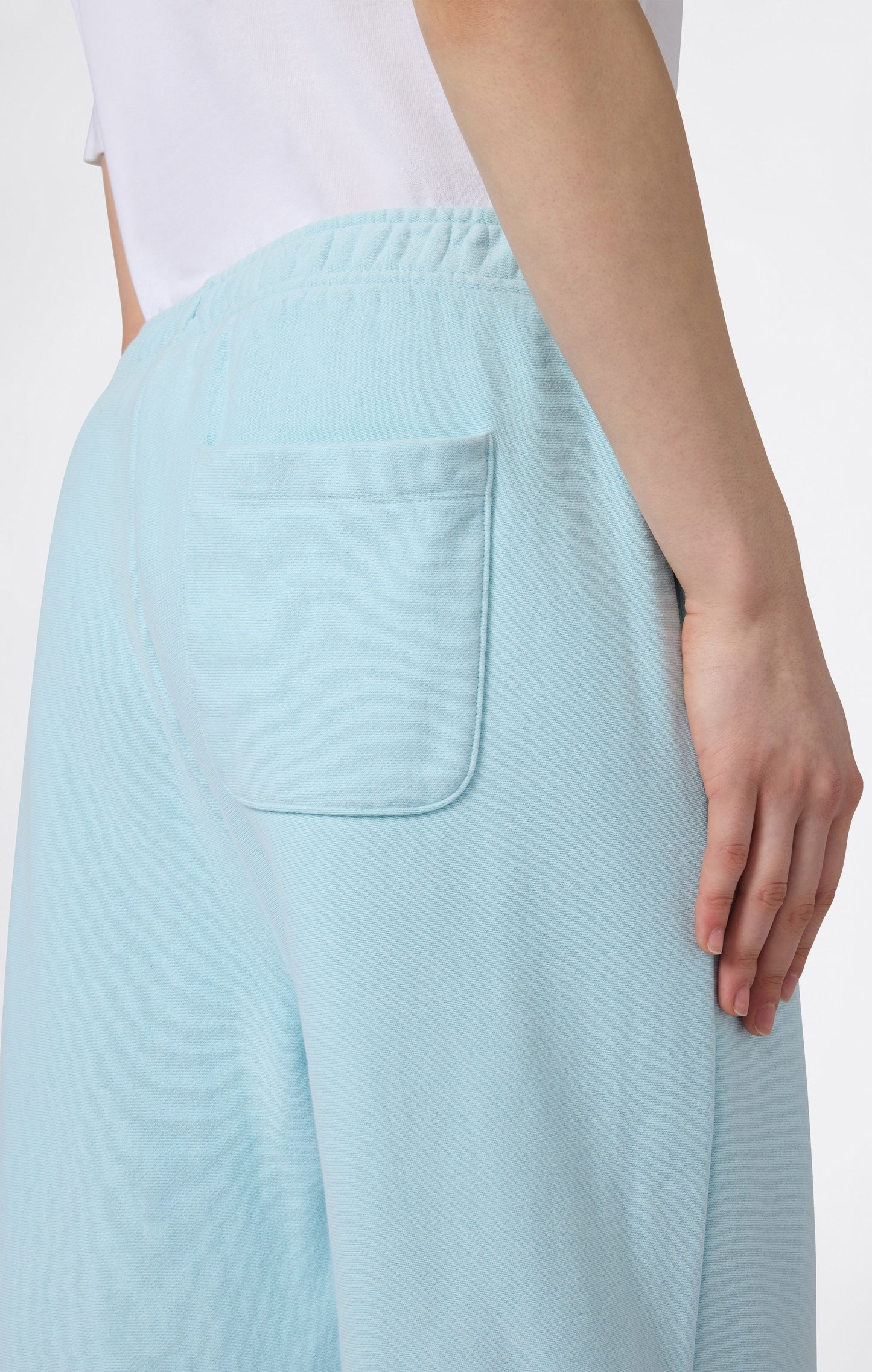 Women's Lightweight Reverse Weave Wide Leg Pants