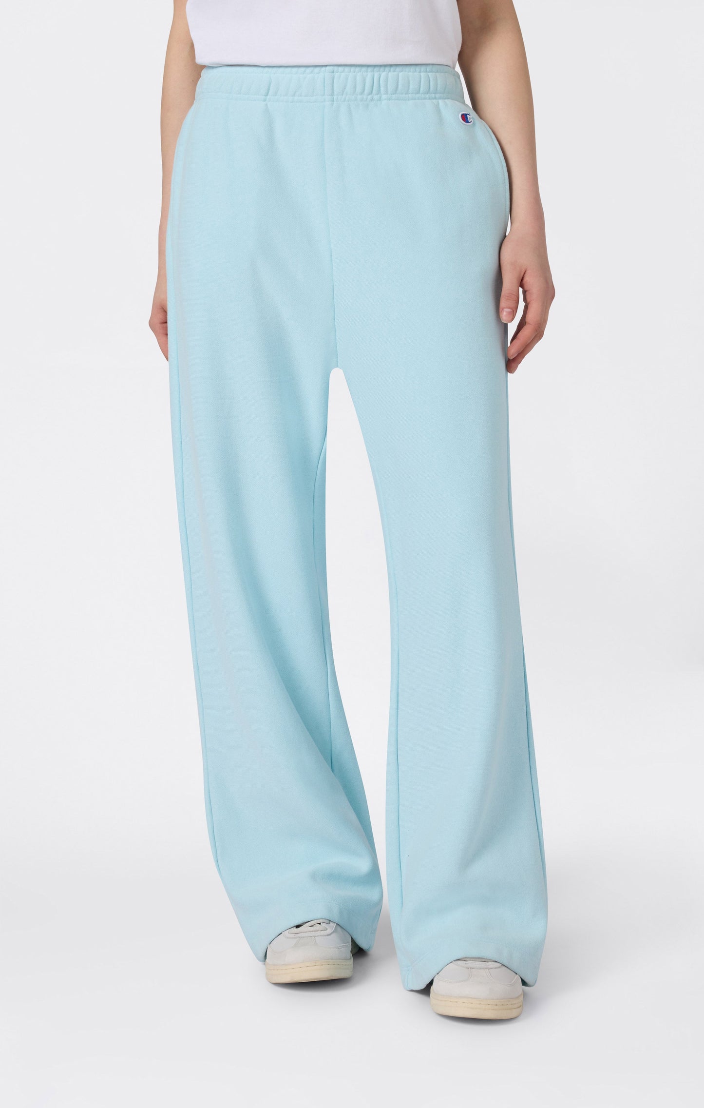 Women's Lightweight Reverse Weave Wide Leg Pants