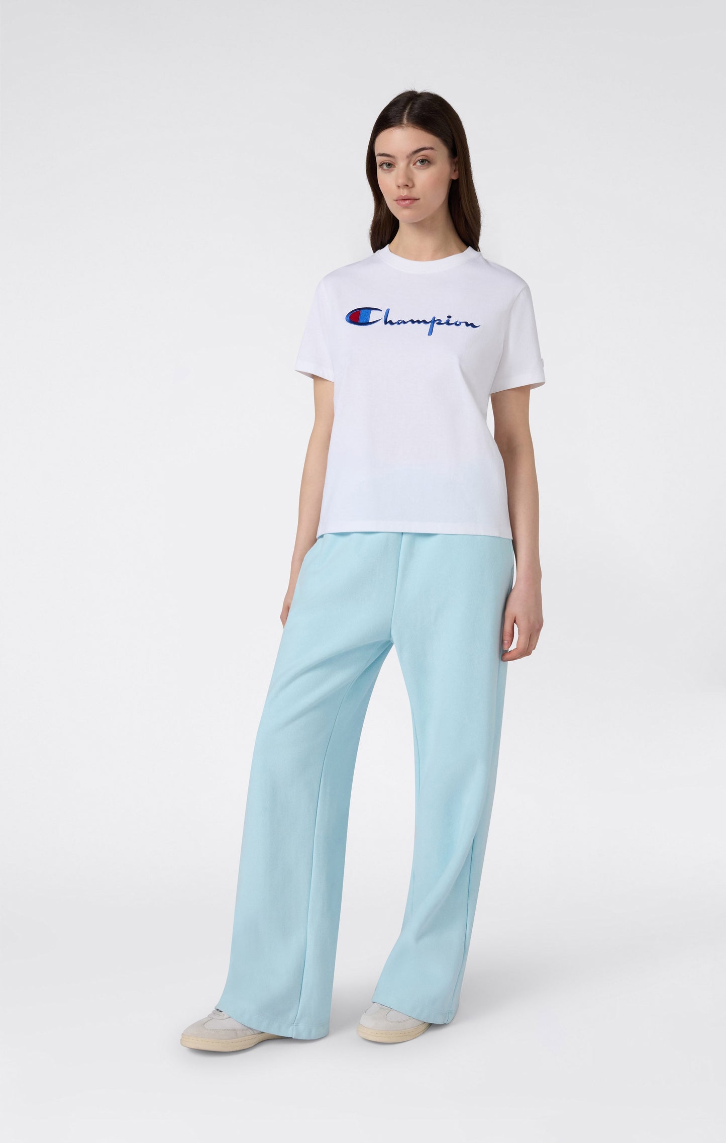 Women's Lightweight Reverse Weave Wide Leg Pants