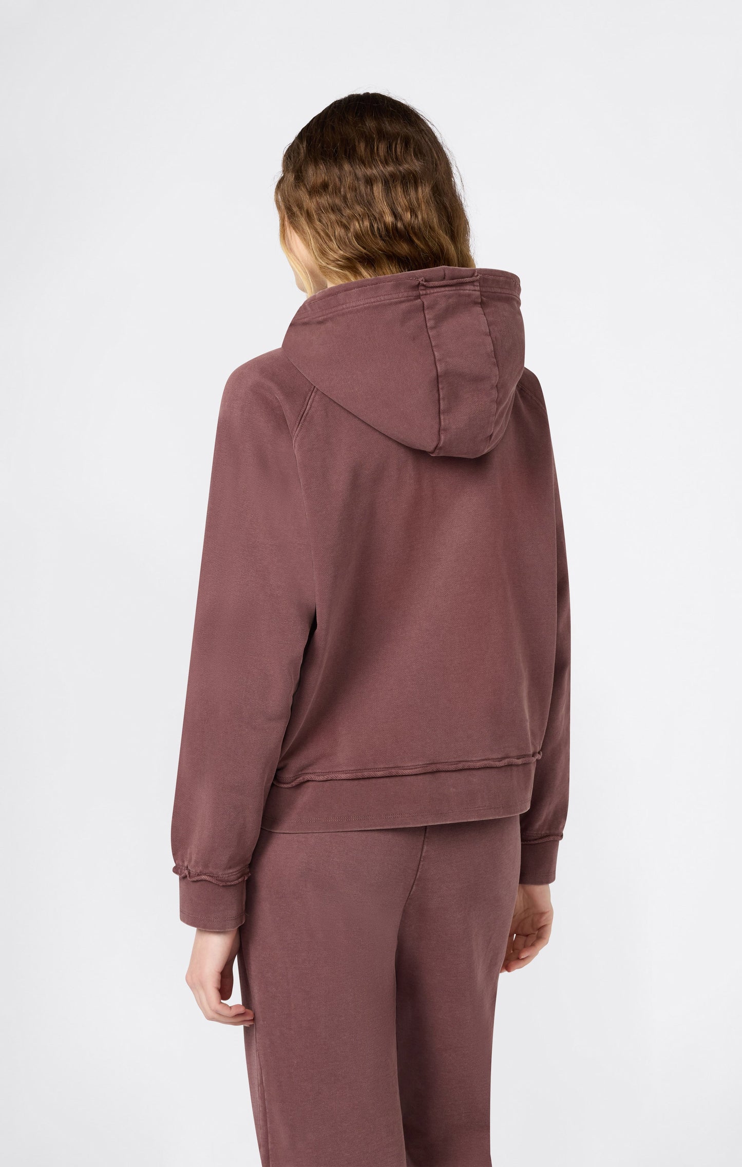 Women's East West Hooded Full Zip Sweatshirt