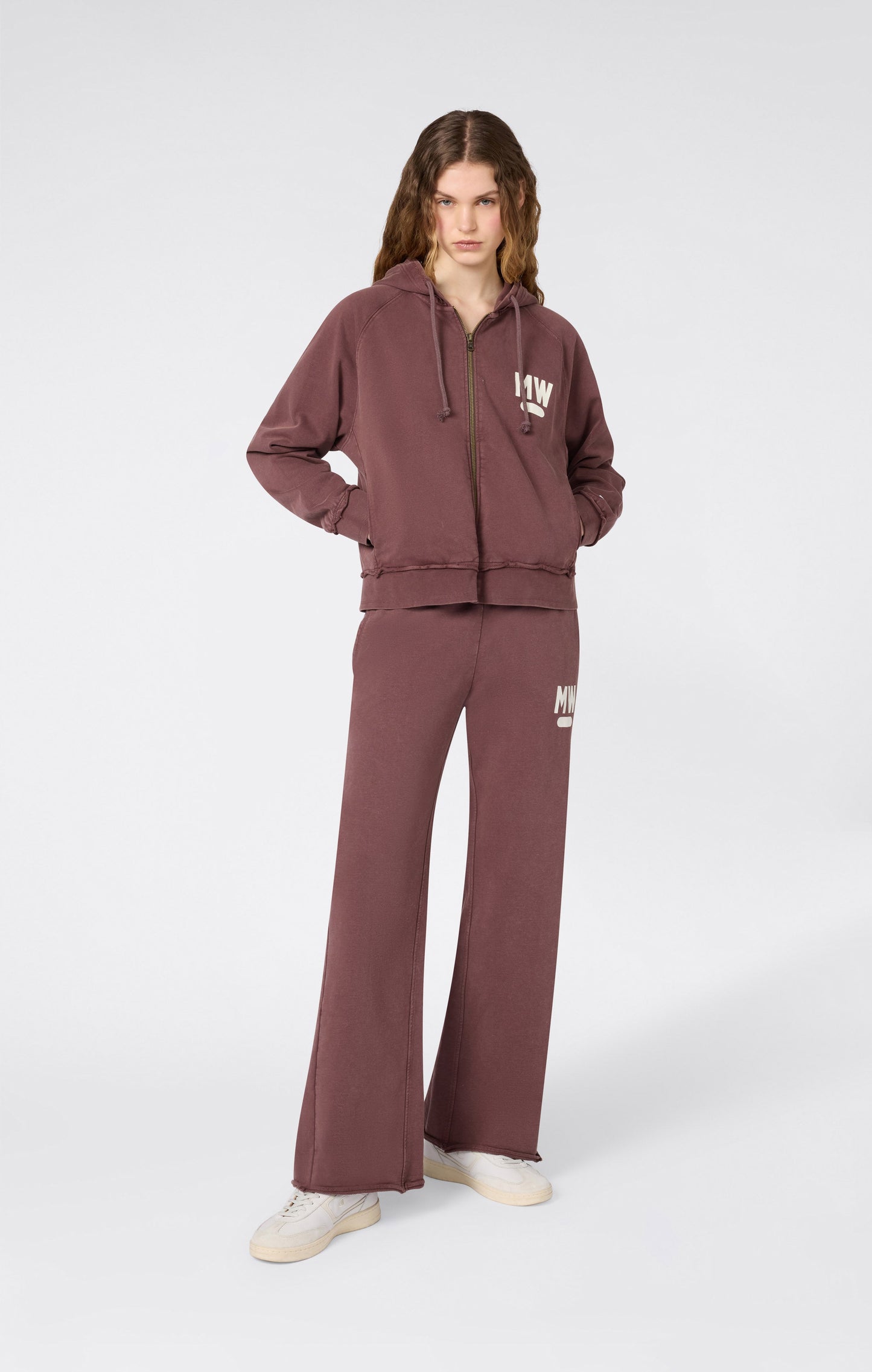 Women's East West Hooded Full Zip Sweatshirt
