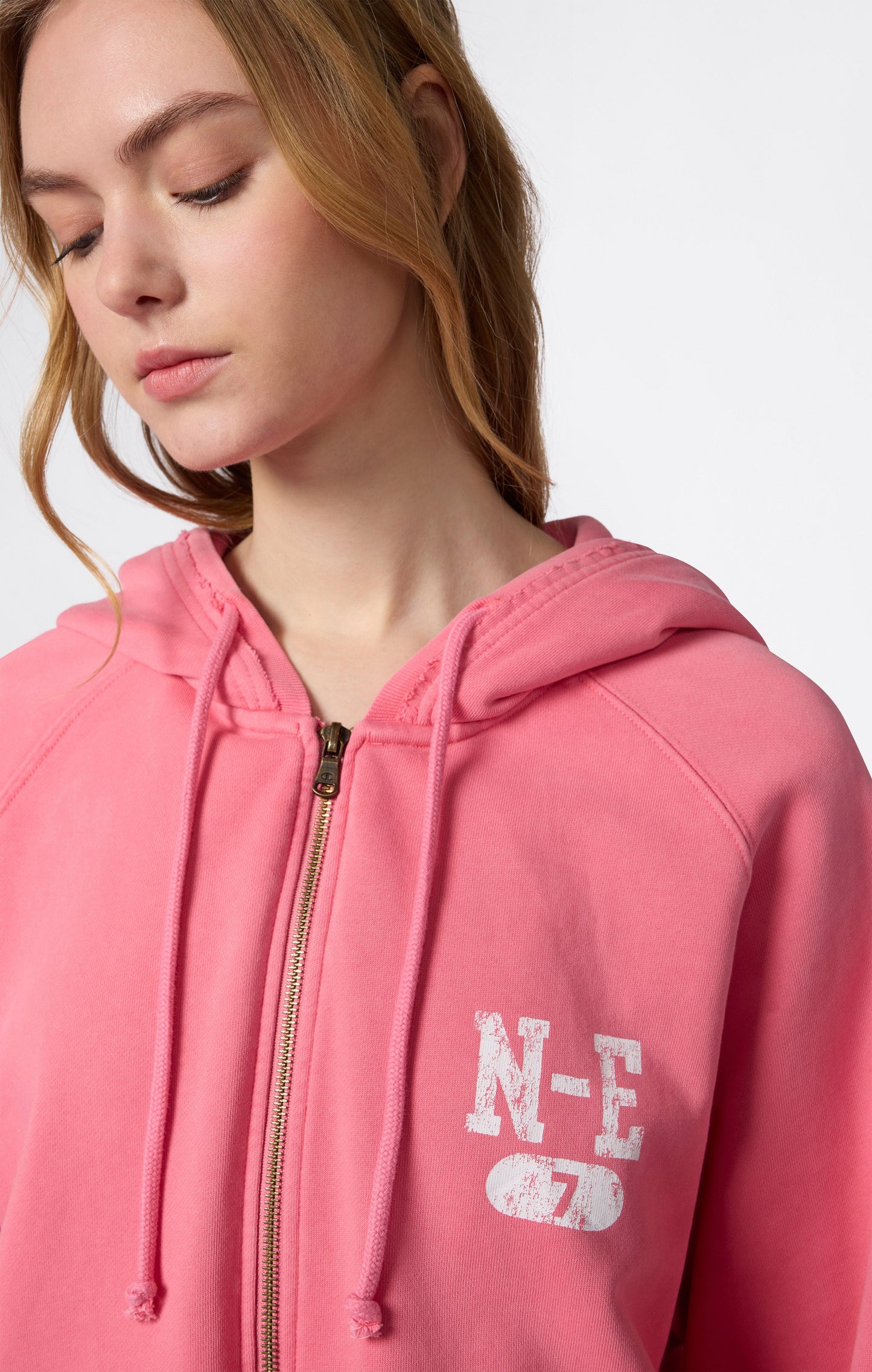 Women's East West Hooded Full Zip Sweatshirt