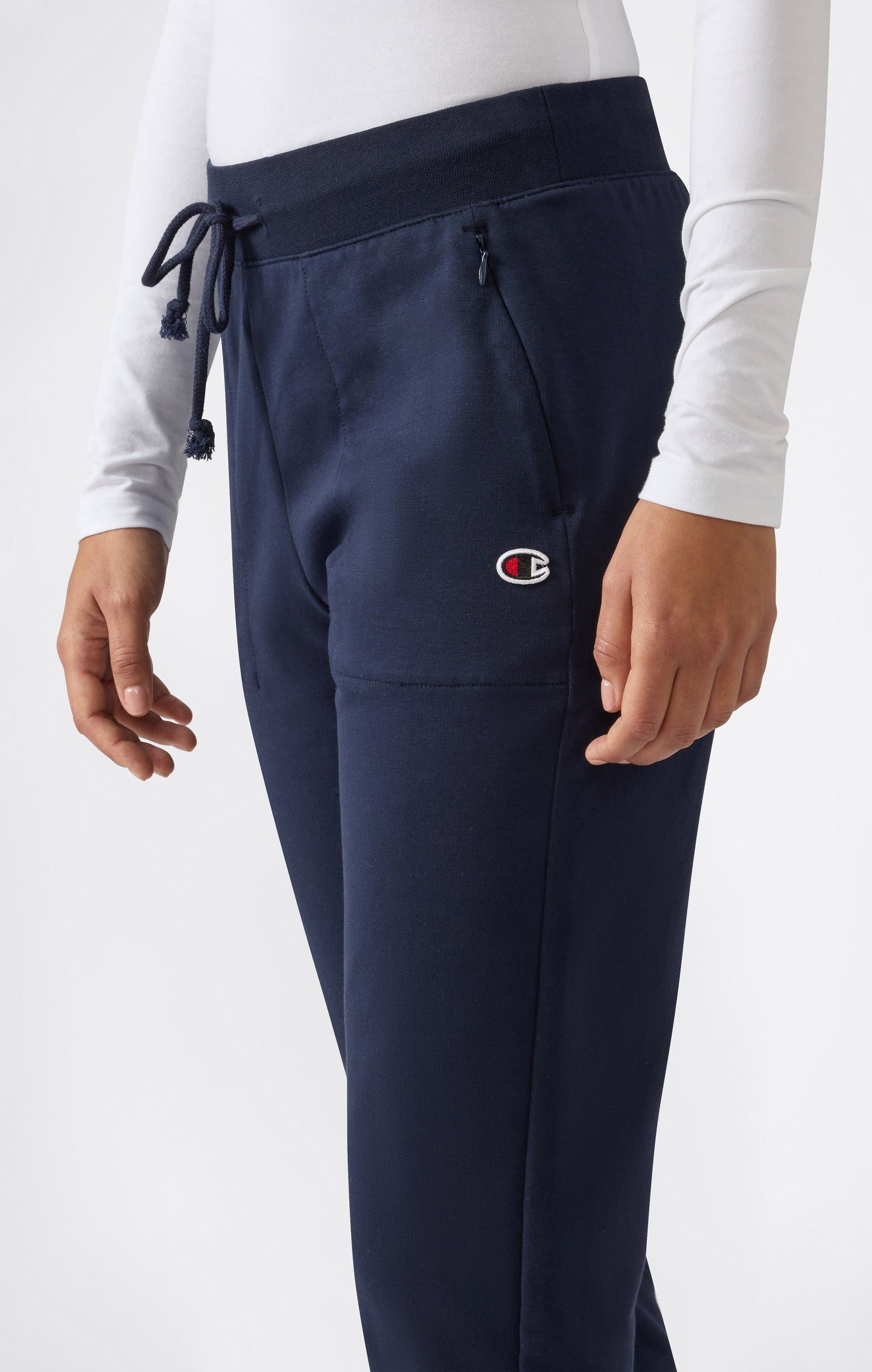 Damen leichte Slim-Fleece-Jogginghose Symbole