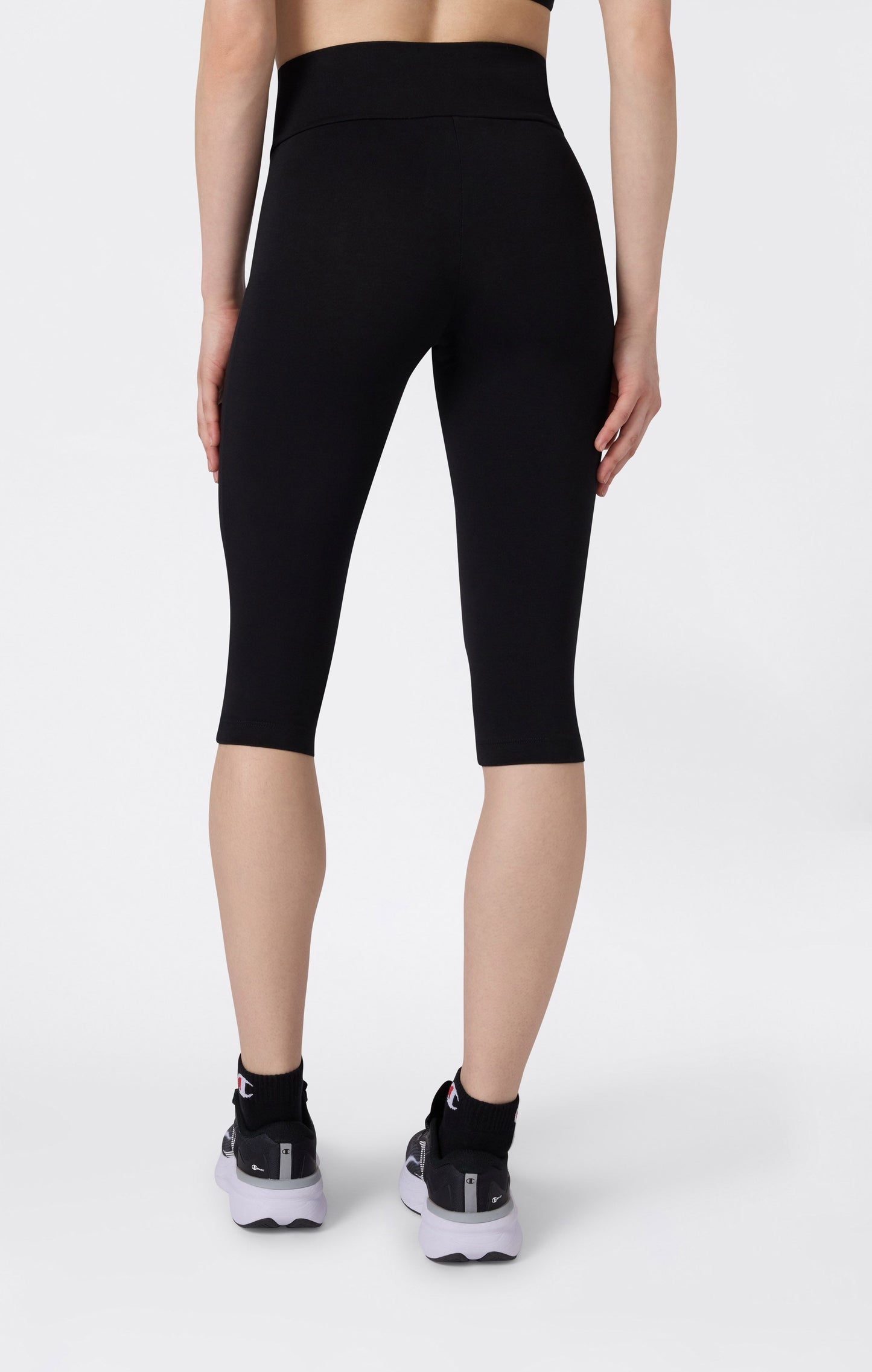 Damen 3/4 Stretch-Baumwoll-Leggings Icons
