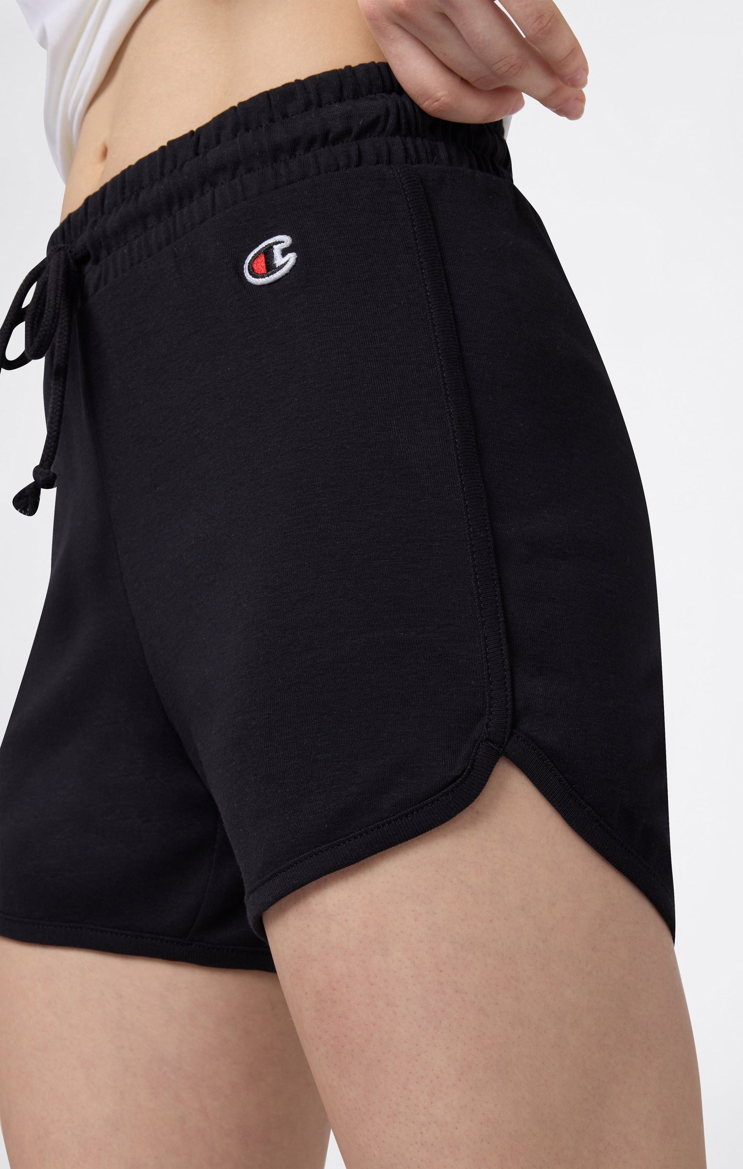 Gerippte Baumwollshorts für Damen – Icons