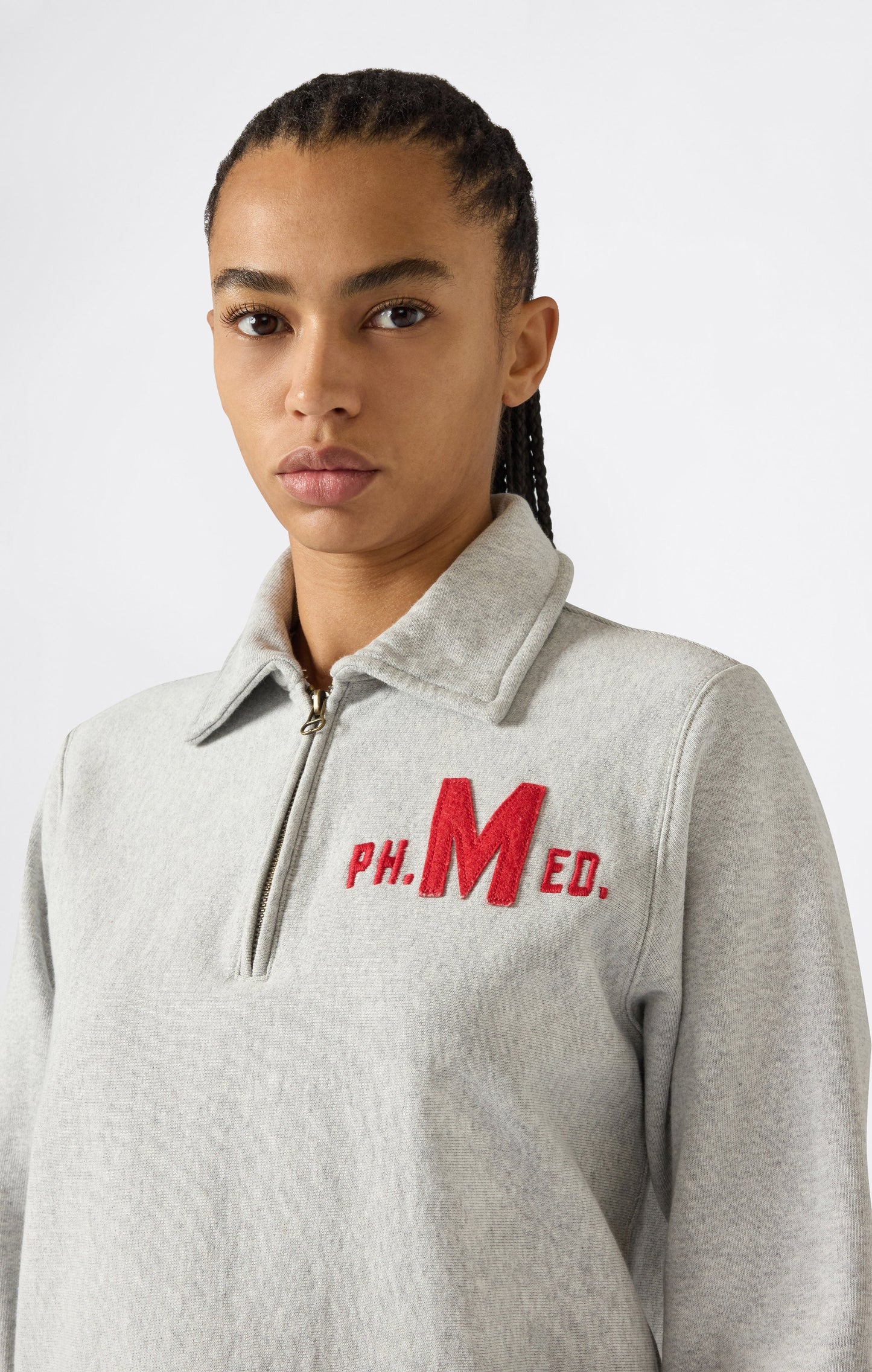 Women's Reverse Weave Half Zip Sweatshirt Time Capsule