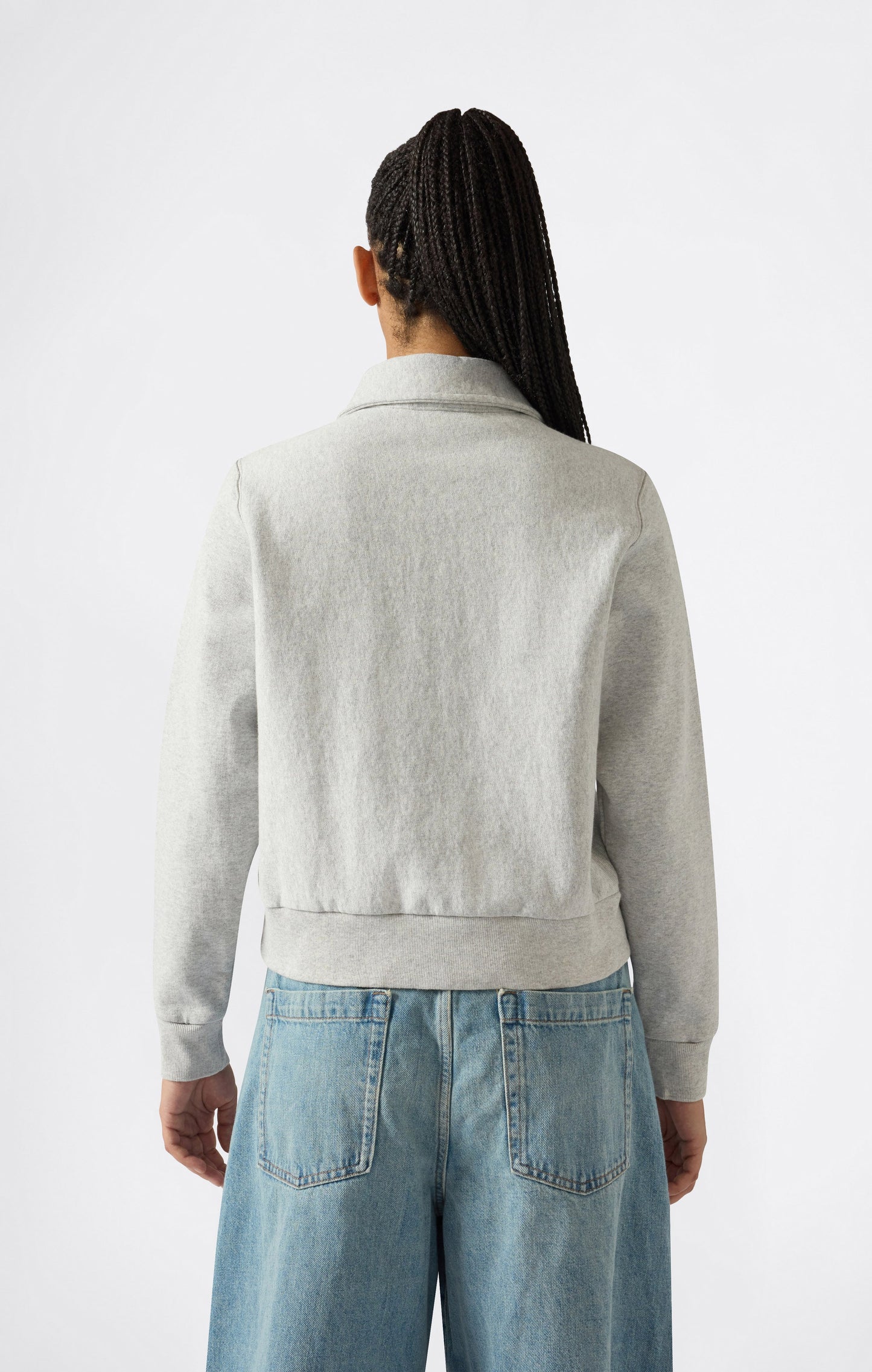Women's Reverse Weave Half Zip Sweatshirt Time Capsule
