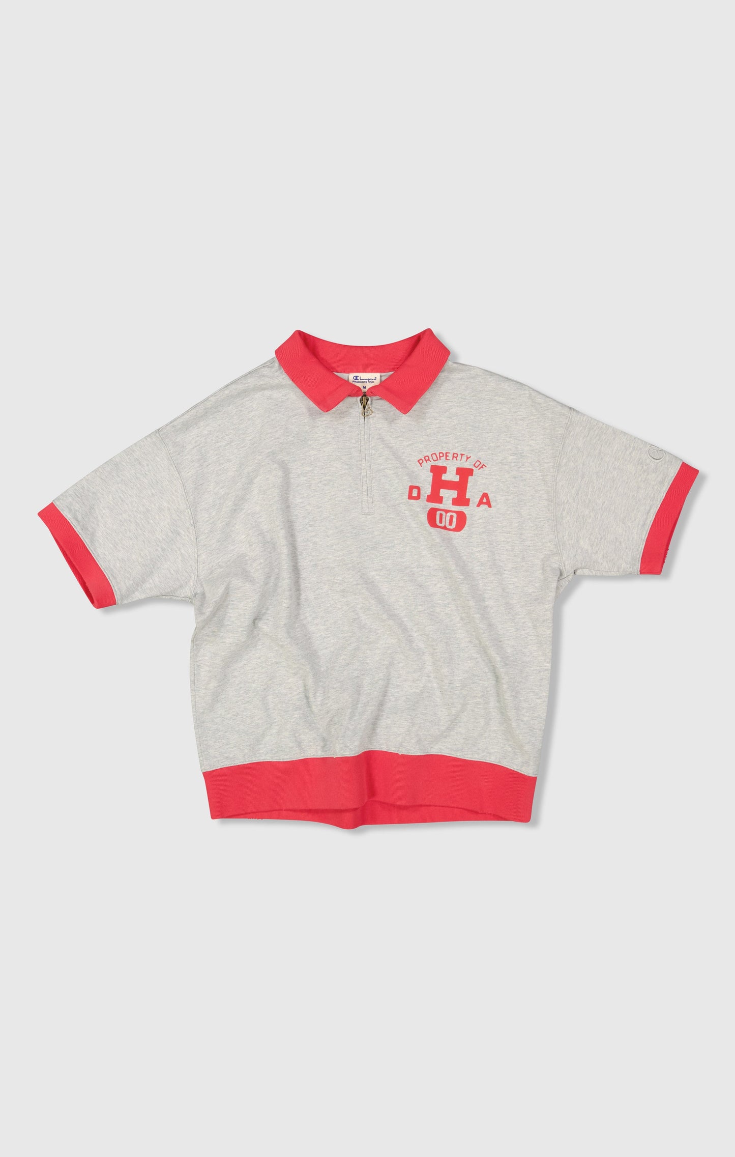 Damen Half Zip Polo T-Shirt Time Capsule