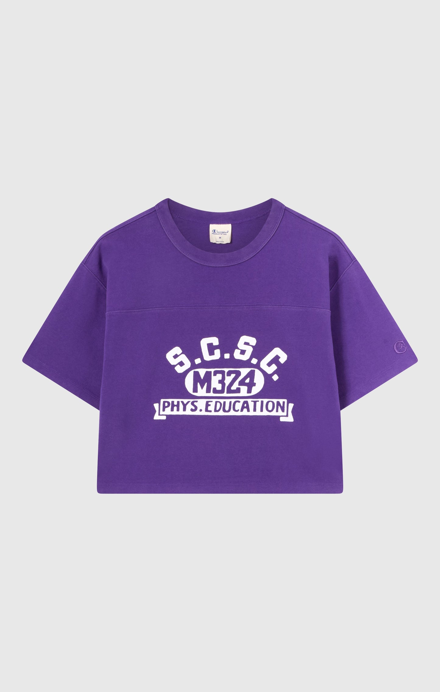 Women's Cropped Crewneck T-Shirt Time Capsule