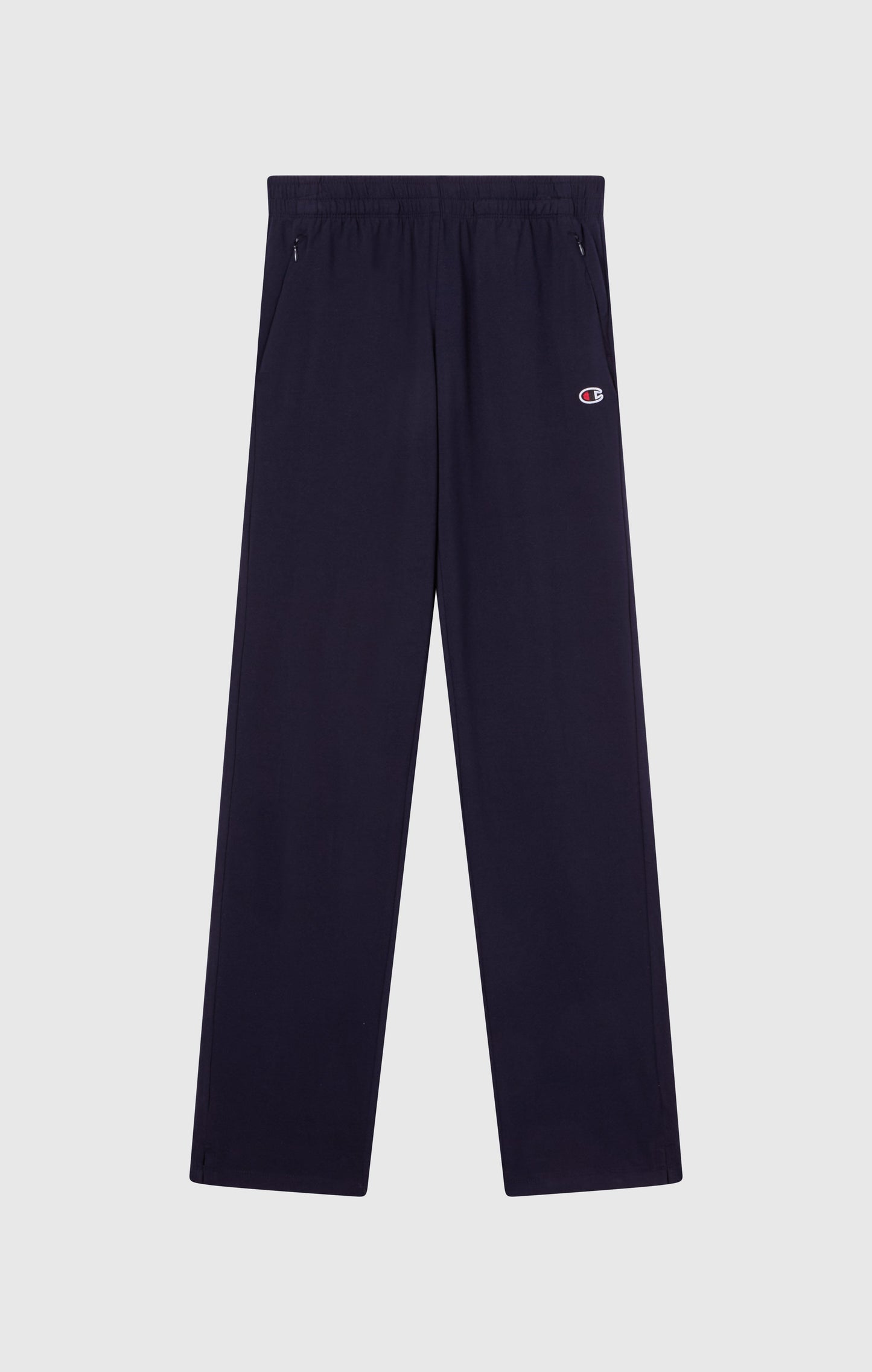 Damen Leichte Jogginghose mit geradem Saum und Reißverschlusstaschen – Icons