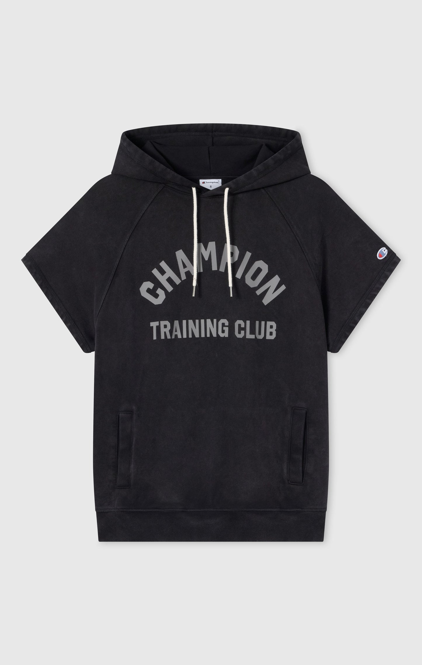 Ärmelloser Kapuzenpullover im Box-Stil für Damen