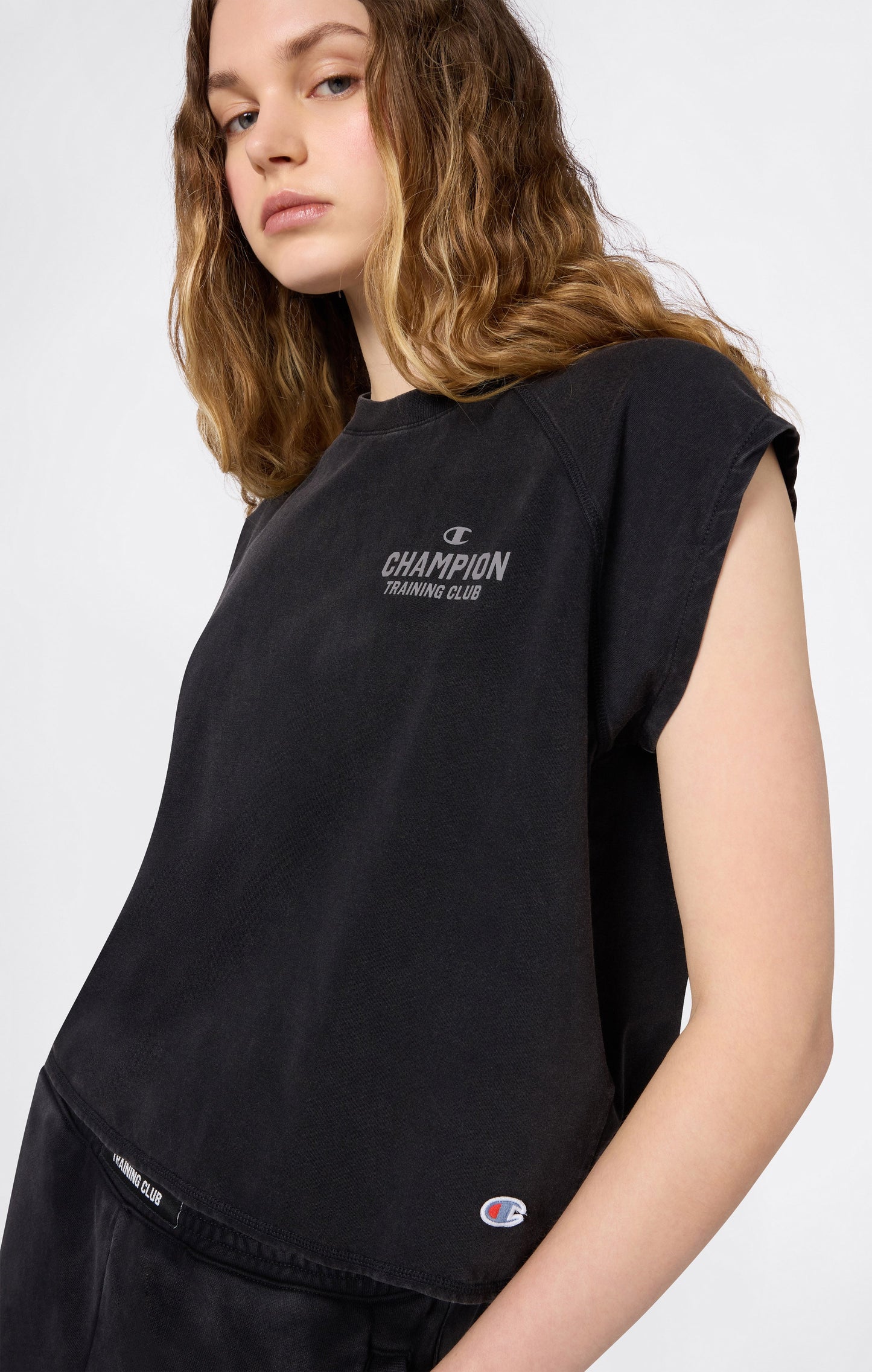 Women's Boxing-Inspired Crewneck T-Shirt