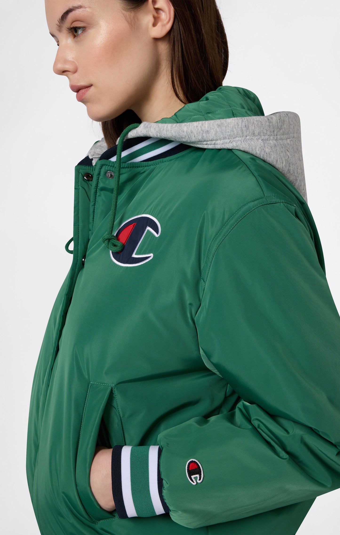 Women's Hooded Bomber Jacket
