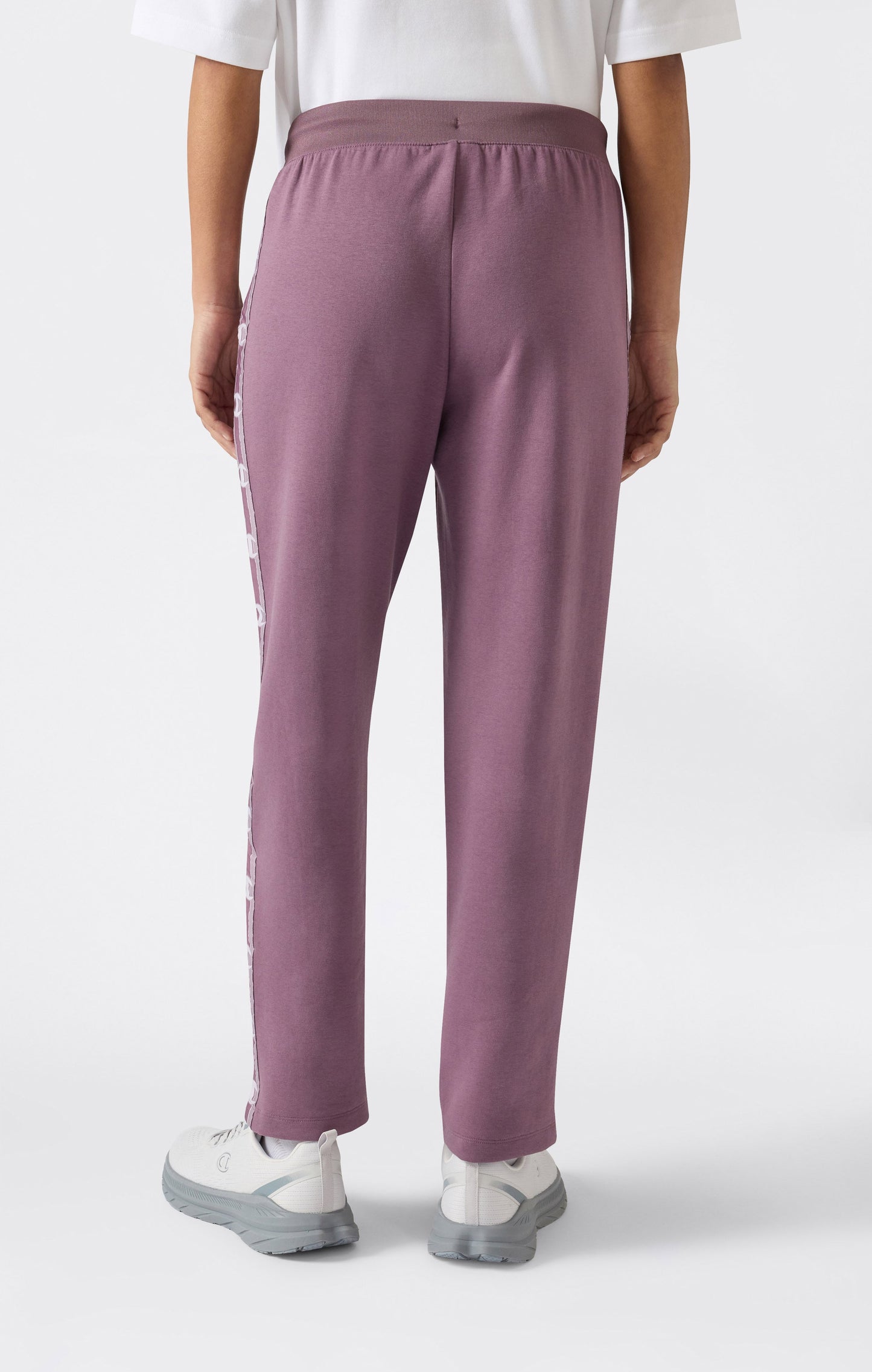 Women's Straight Leg Interlock Pants with Tape Logo