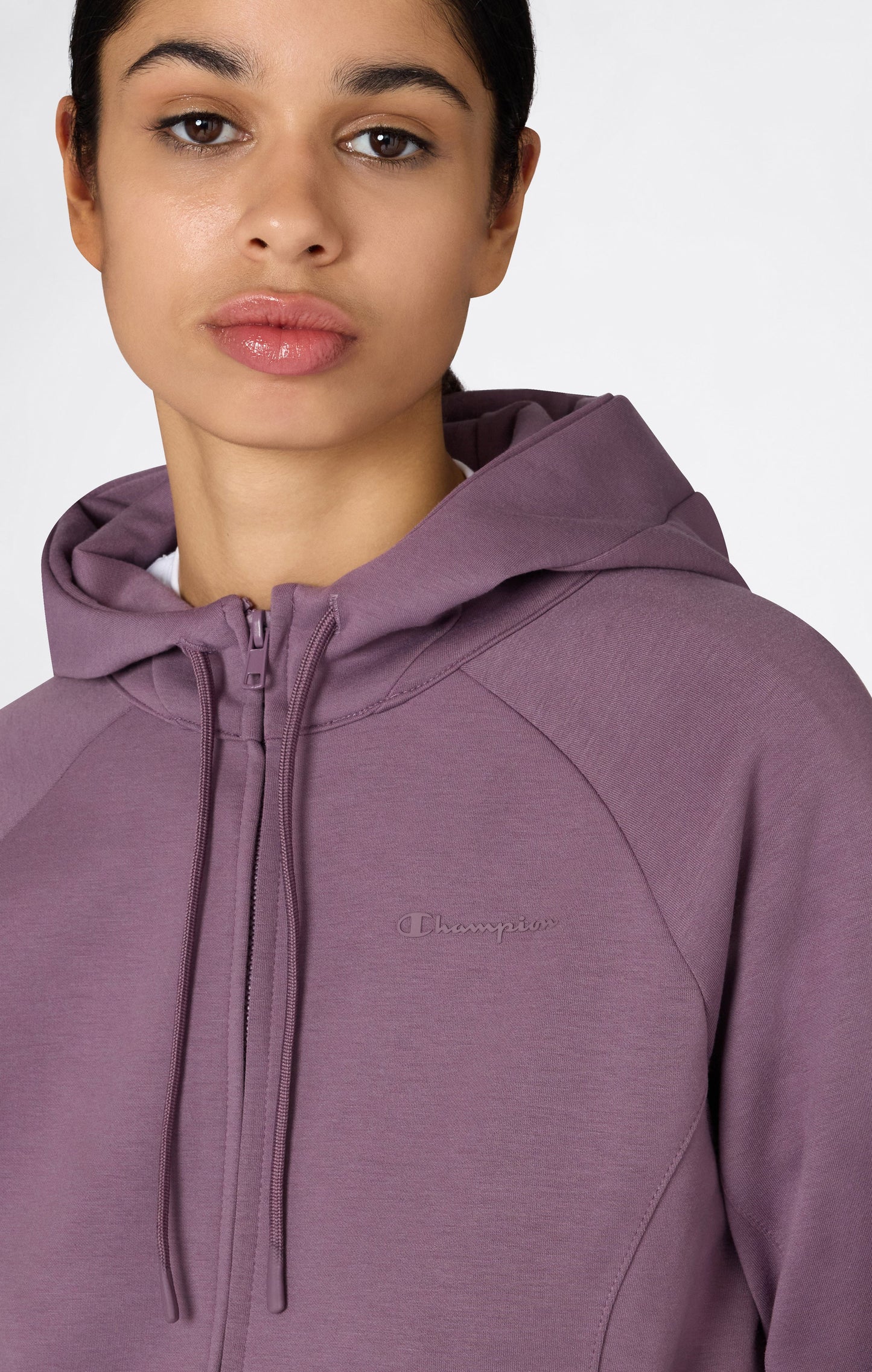 Women's Full Zip Interlock Hoodie