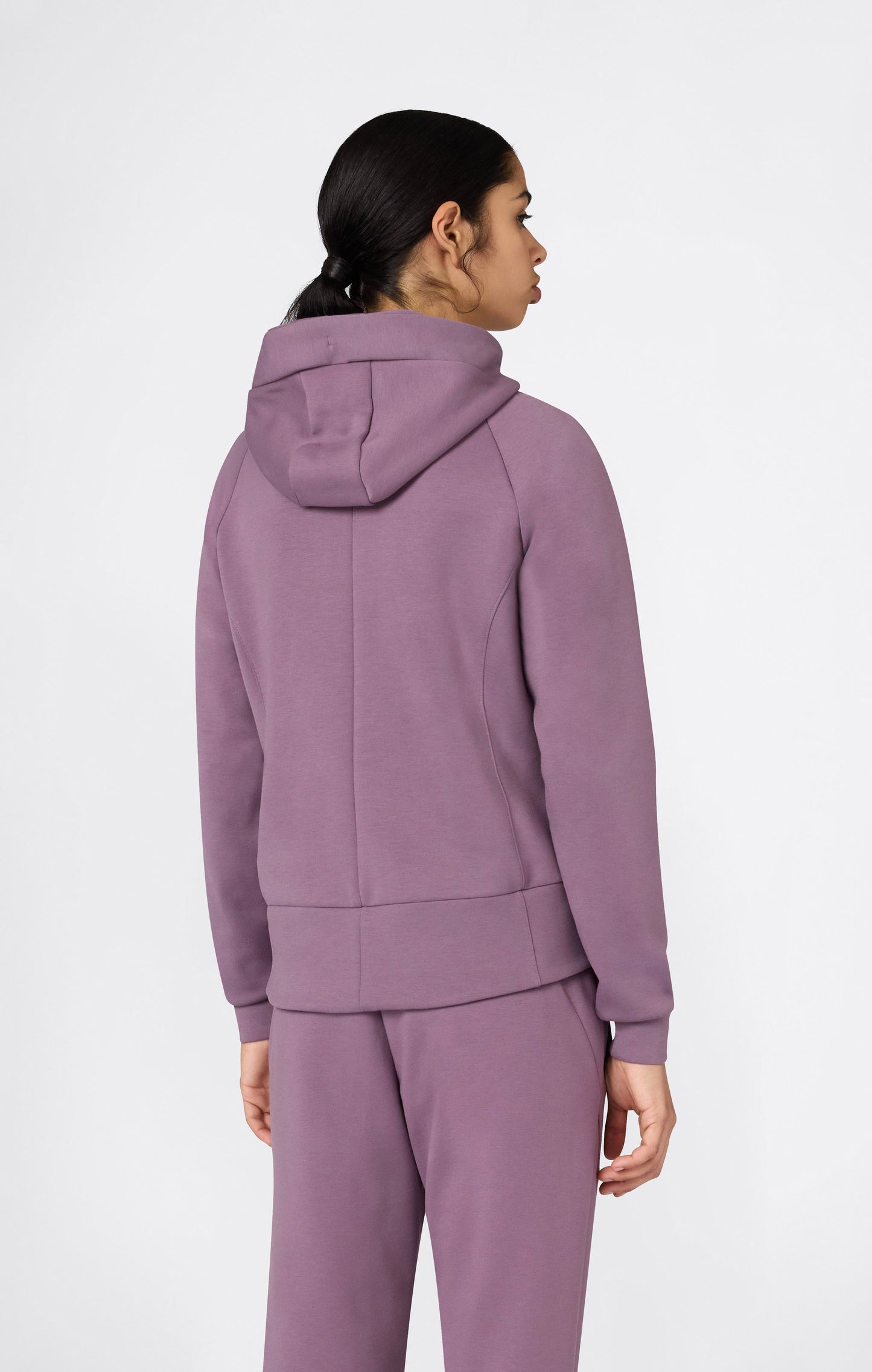 Women's Full Zip Interlock Hoodie