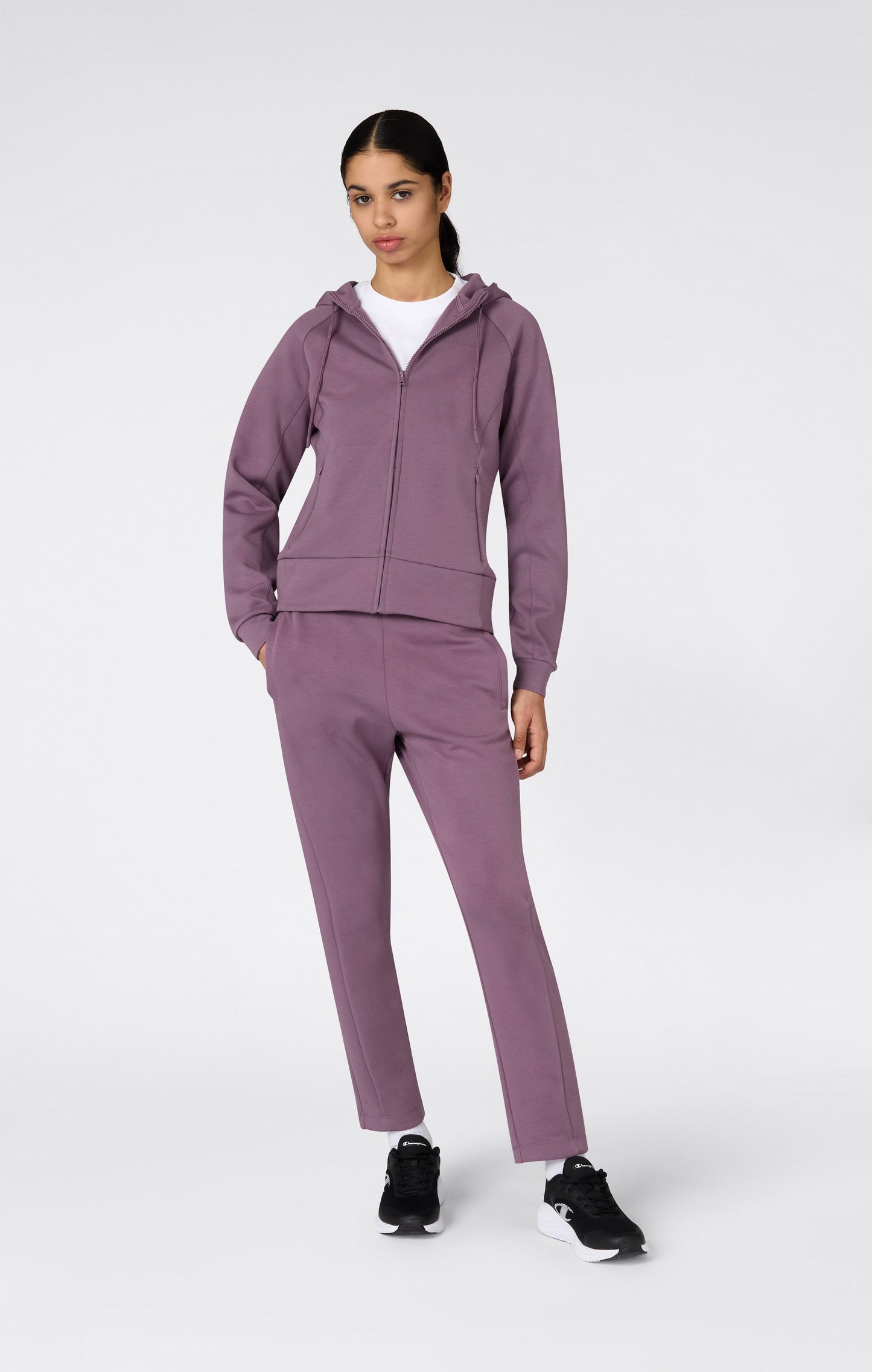Women's Full Zip Interlock Hoodie