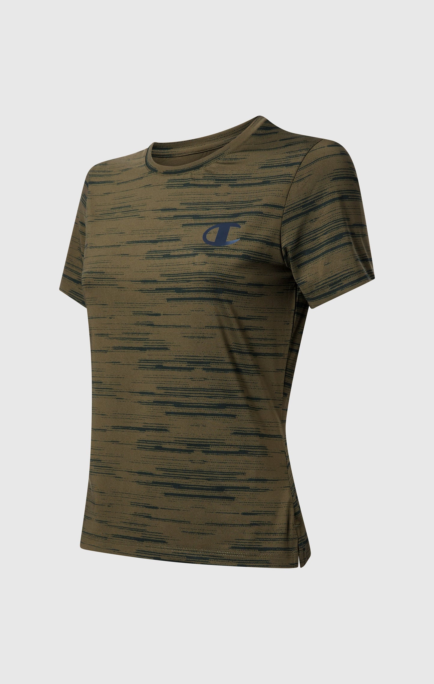 Damen Schnelltrocknendes Sport-Rundhals-T-Shirt