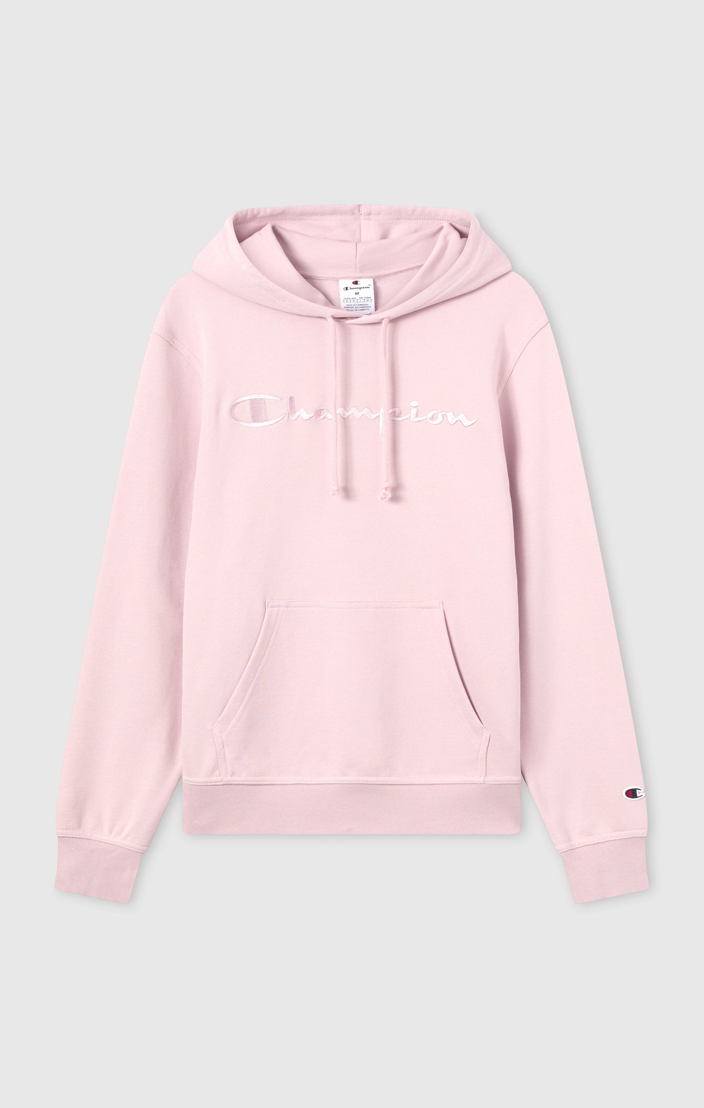 Men's Lightweight Hoodie with Embroidered Logo Icons