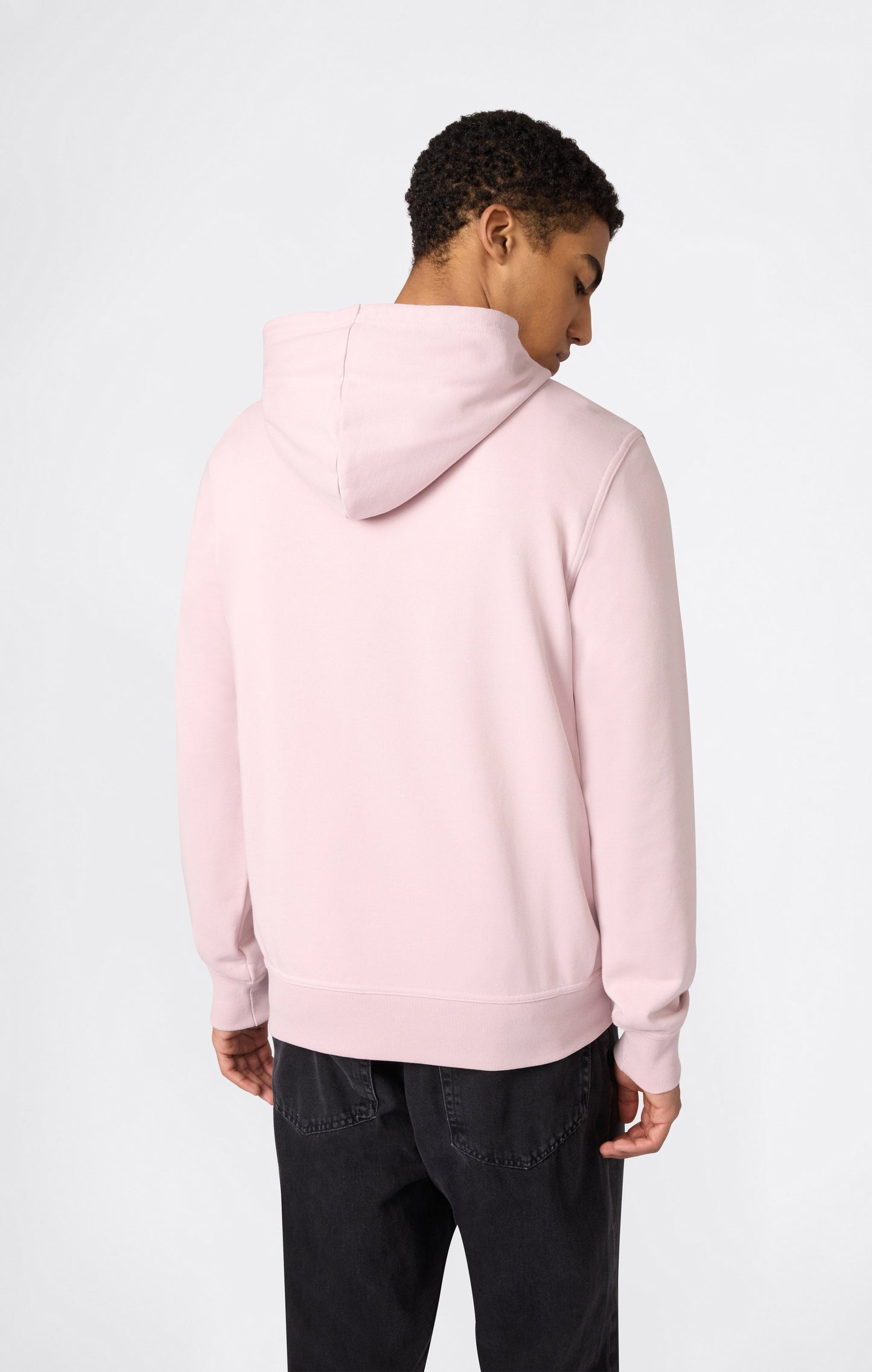 Men's Lightweight Hoodie with Embroidered Logo Icons